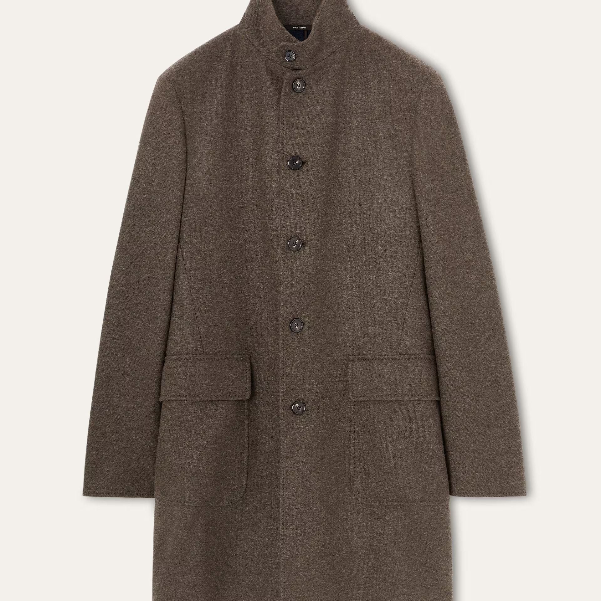 Loro Piana Sweater Coat in Jersey Novalis