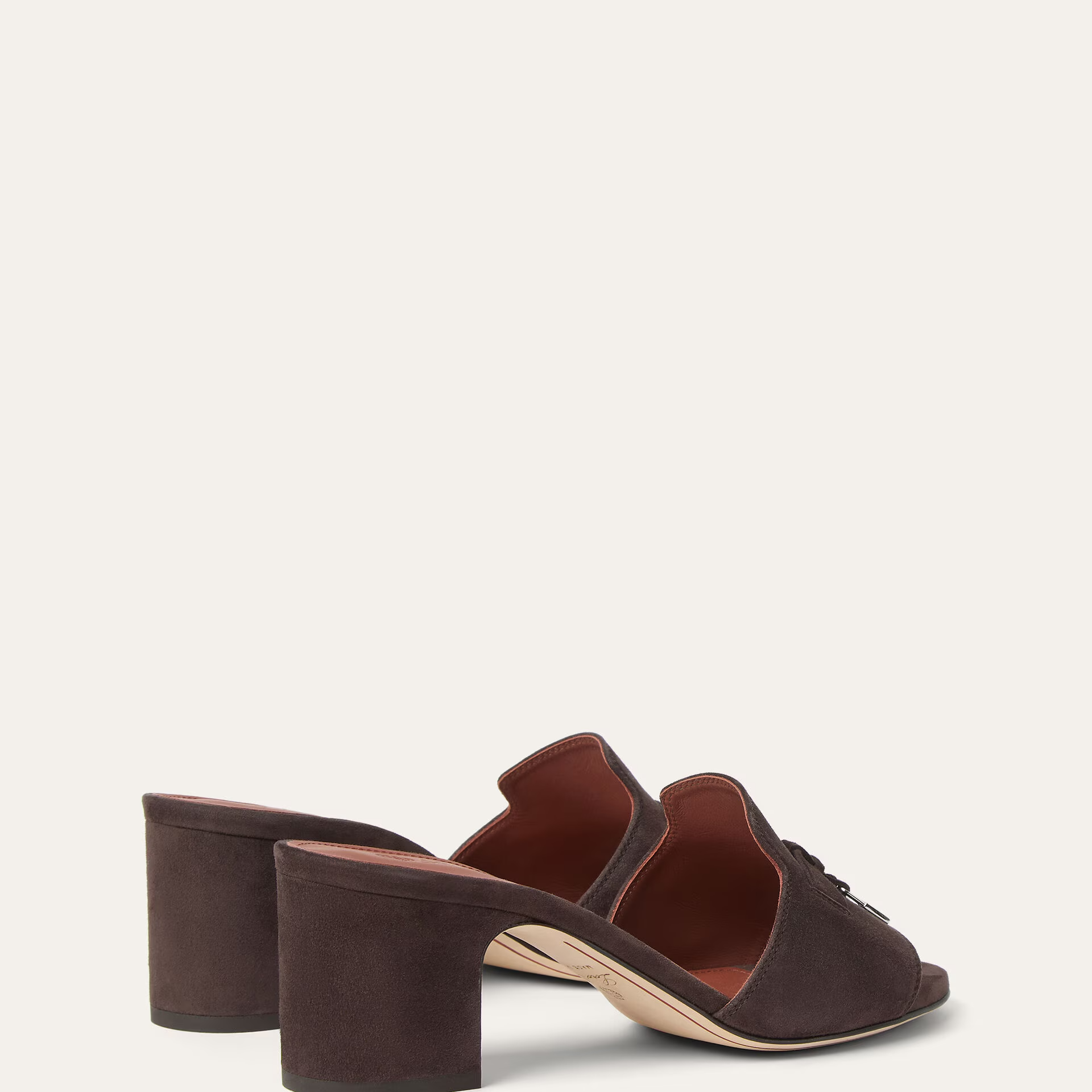 Loro Piana Summer Charms Sandal in Suede Goatskin