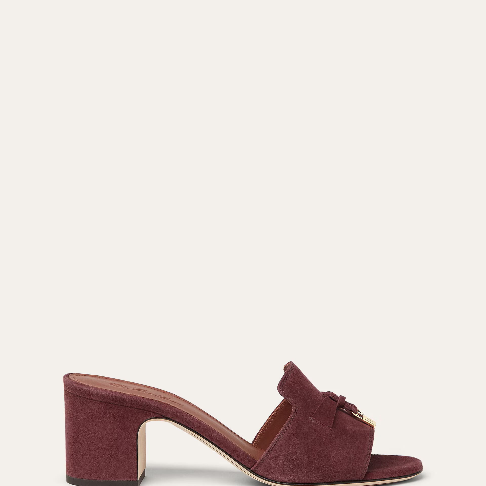 Loro Piana Summer Charms Sandal in Suede Goatskin