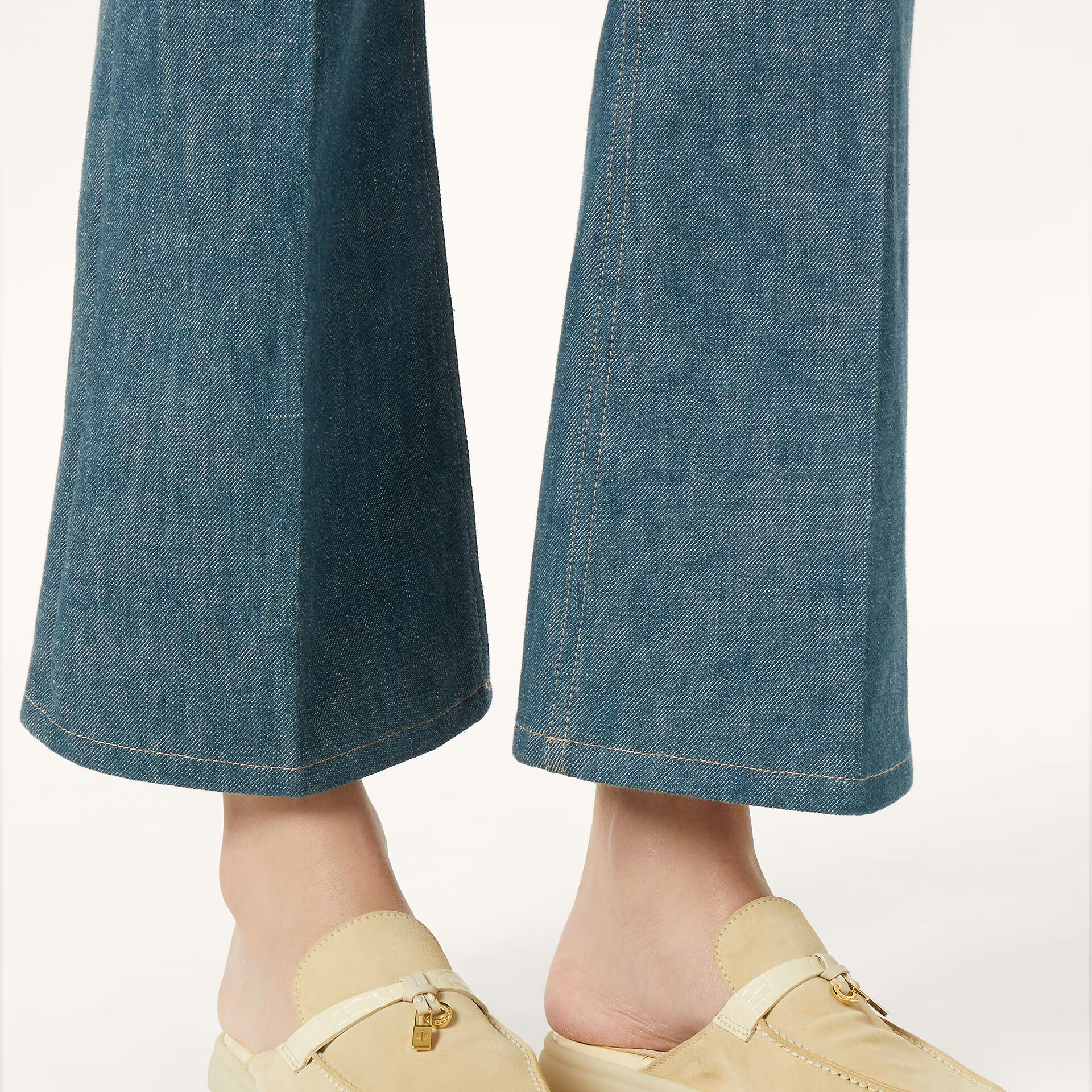 Loro Piana Charms Walk Babouche Loafer in Suede