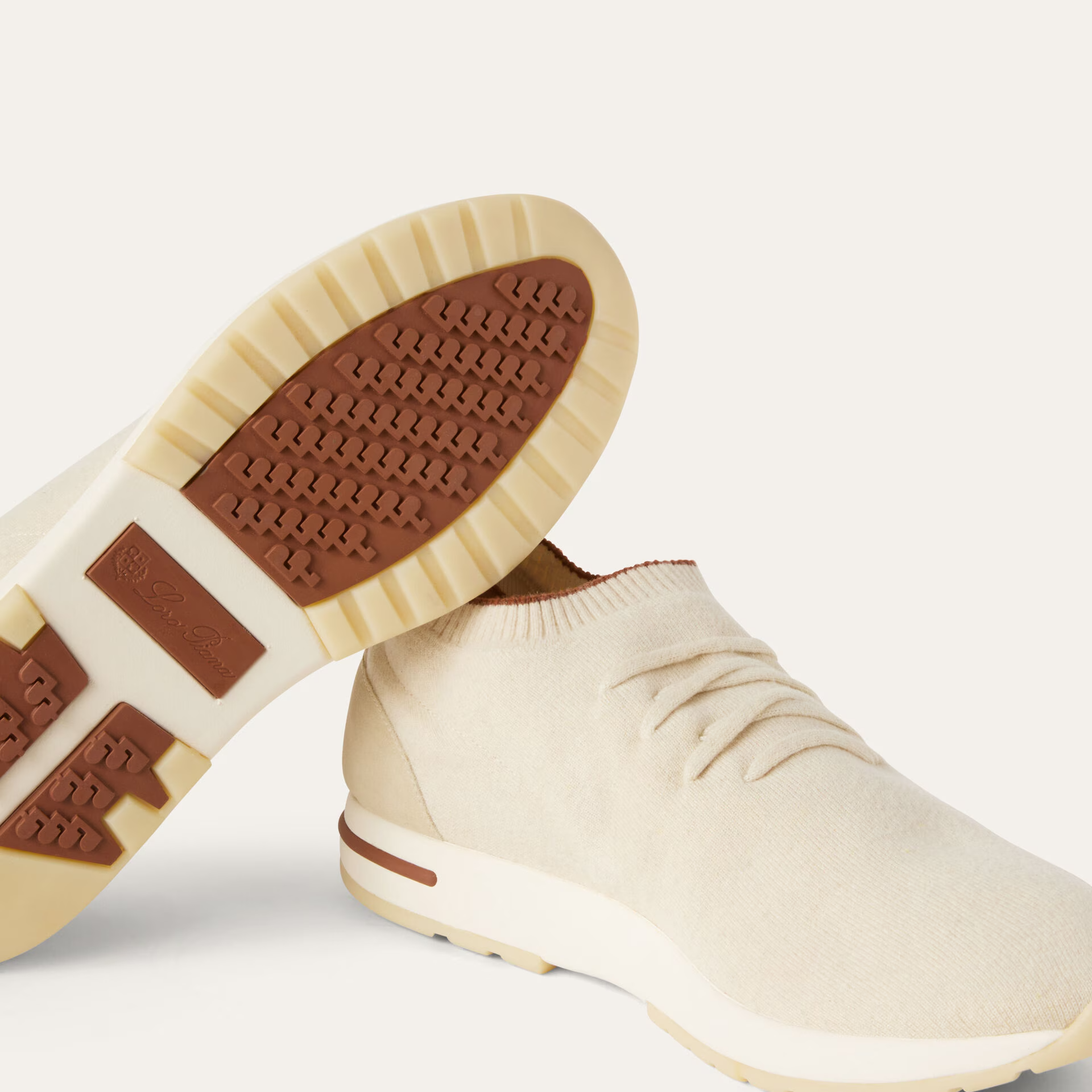 Loro Piana Loro 360 LP Flexy Walk Sneaker in Cashmere