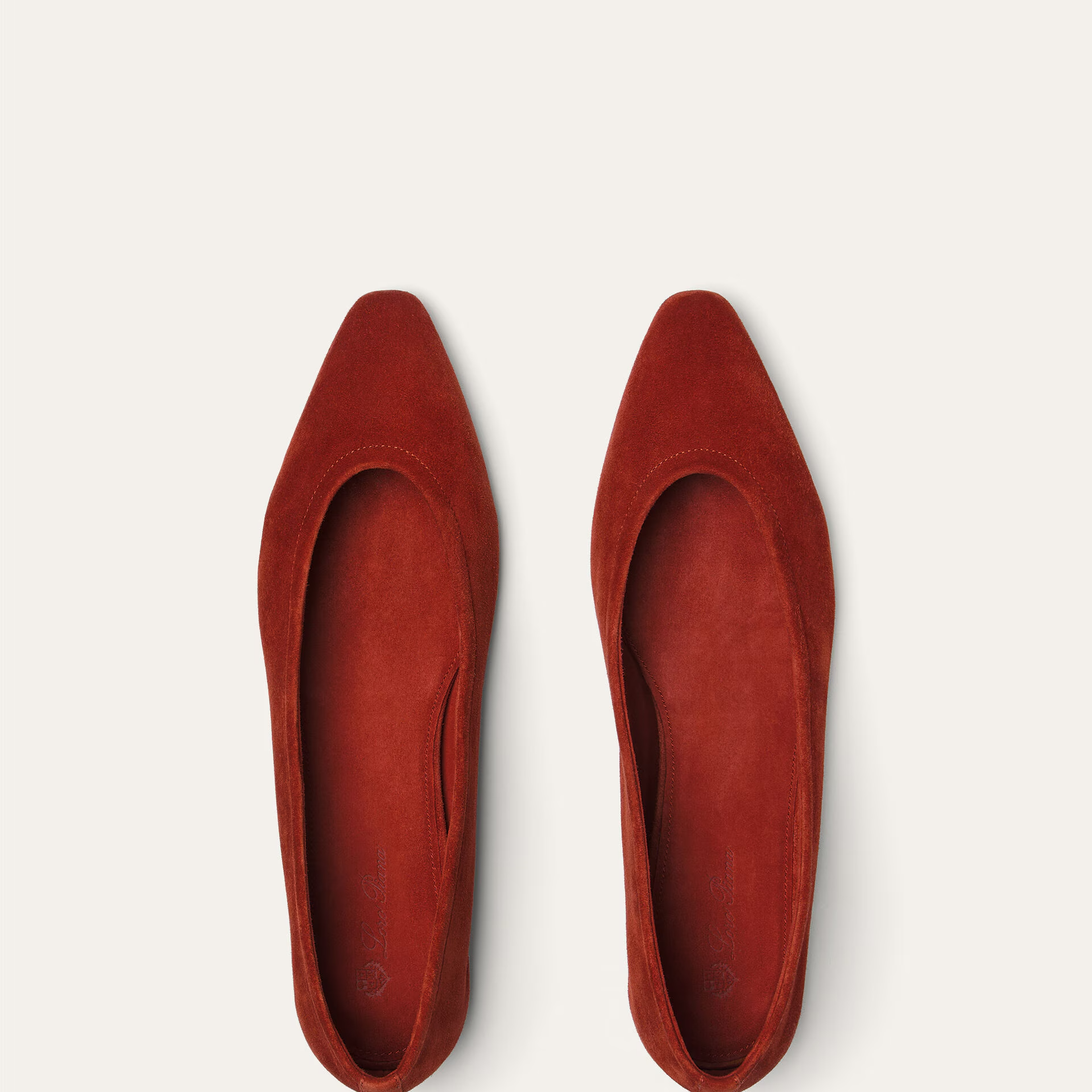 Loro Piana Primula Ballet Flat in Ox Leather