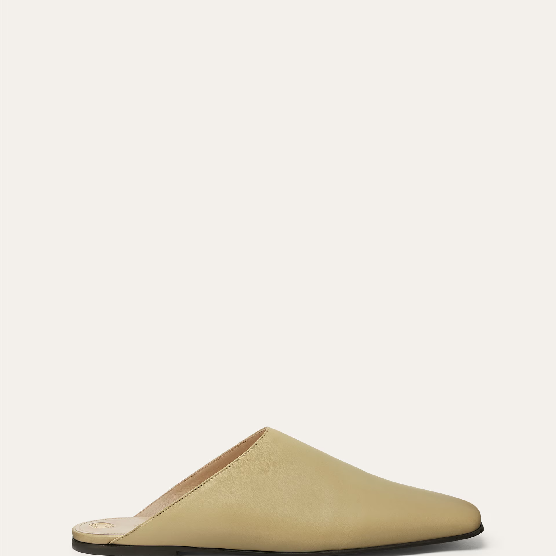 Loro Piana Alba Flat Mule in Lambskin