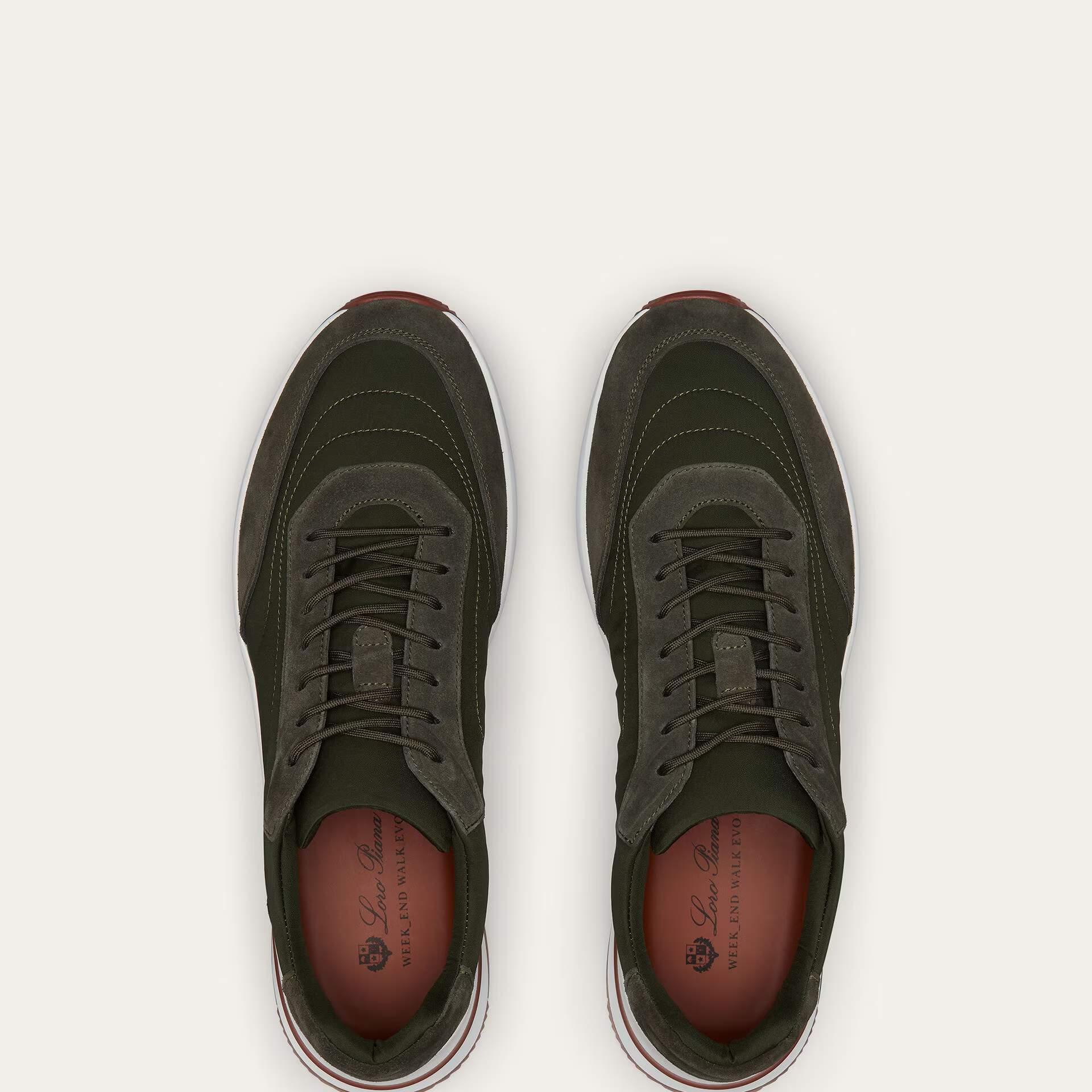 Loro Piana Week End Walk Sneaker in Microfibre - Storm System®