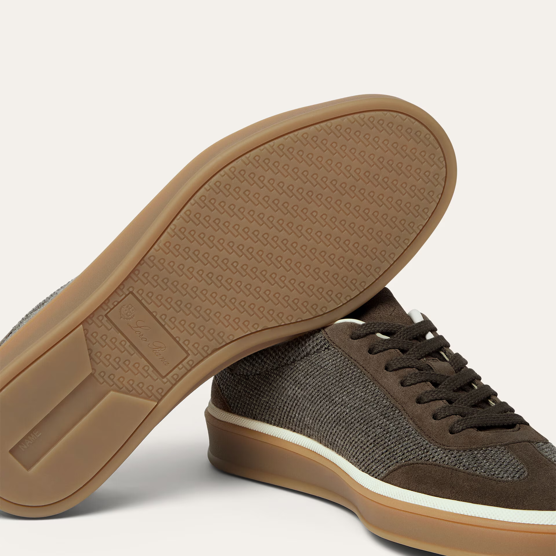 Loro Piana Tennis Walk Sneaker in Pecora Nera®