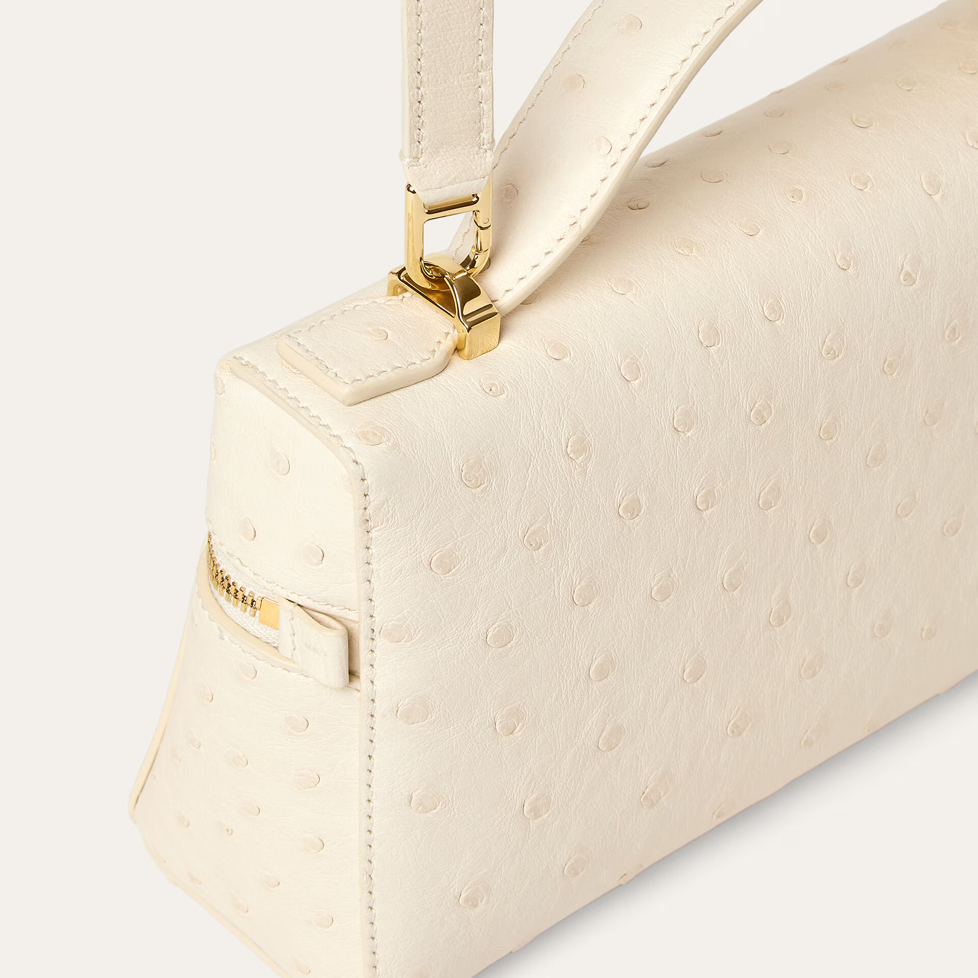 Loro Piana Extra Bag L23 in Ostrich Leather