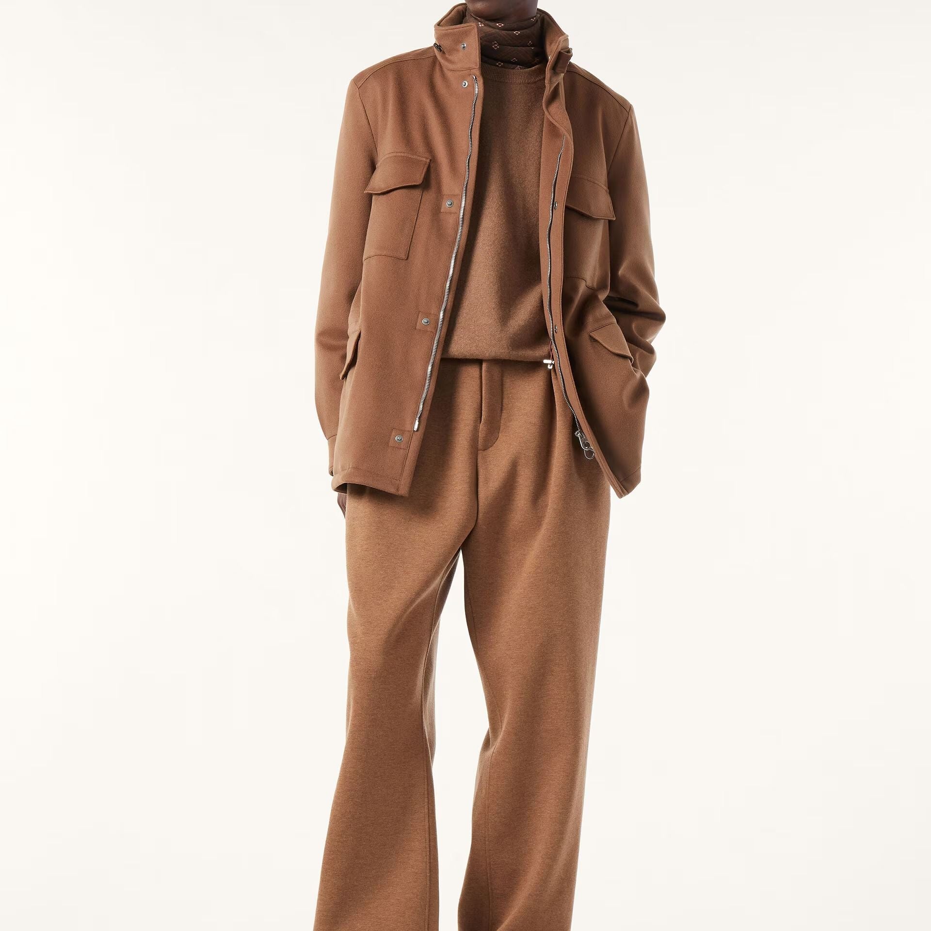 Loro Piana Traveller Field Jacket in Cashmere - Storm System®