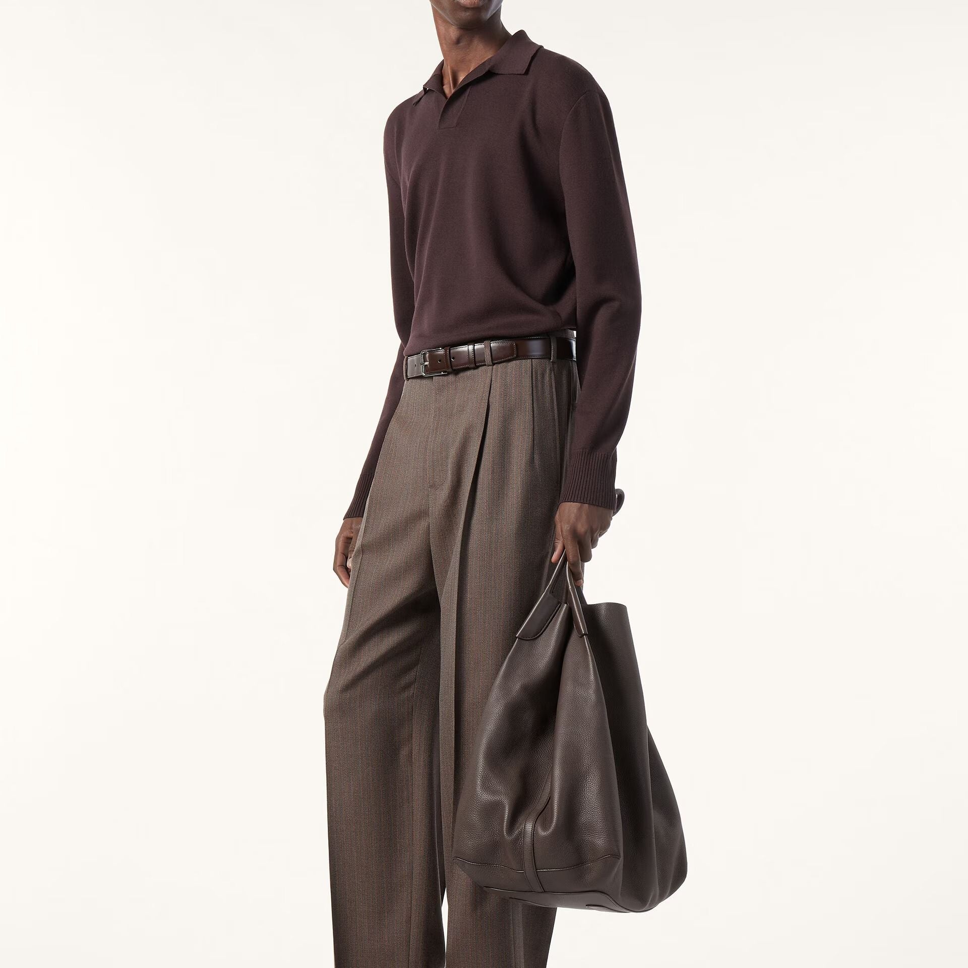 Loro Piana Buttonless Polo-shirt in Wish® Wool