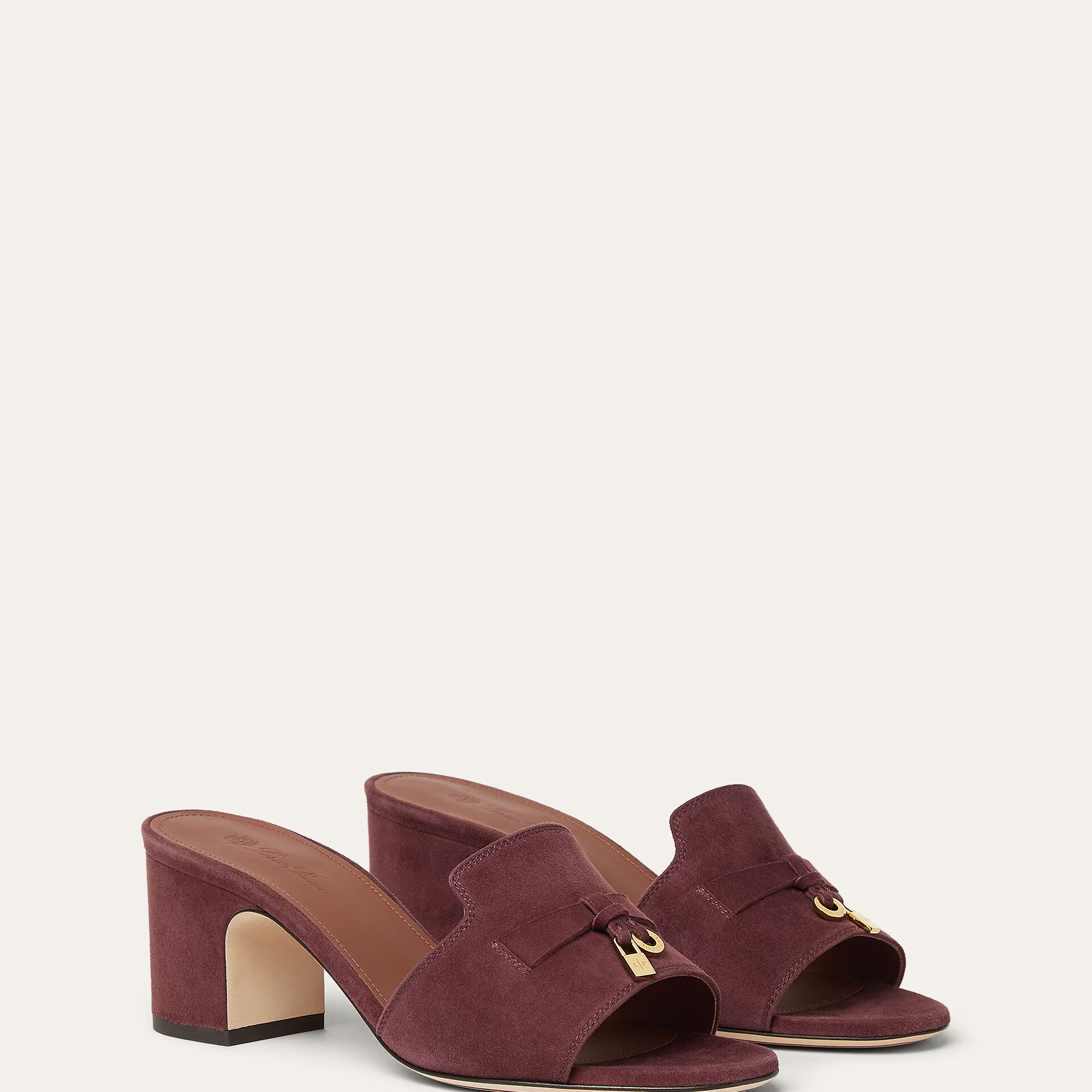 Loro Piana Summer Charms Sandal in Suede Goatskin