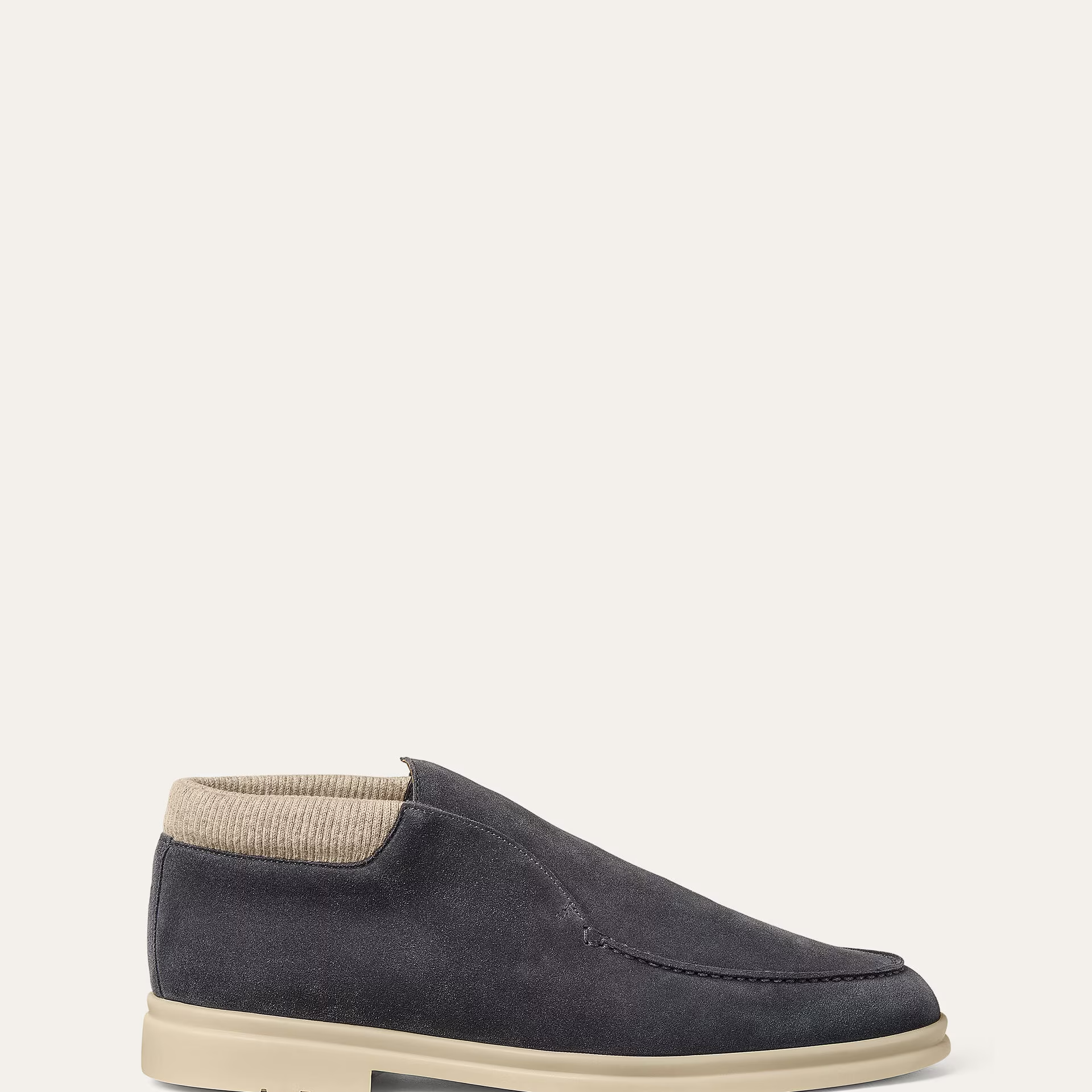 Loro Piana Open Wintery Walk Ankle Boot in Suede