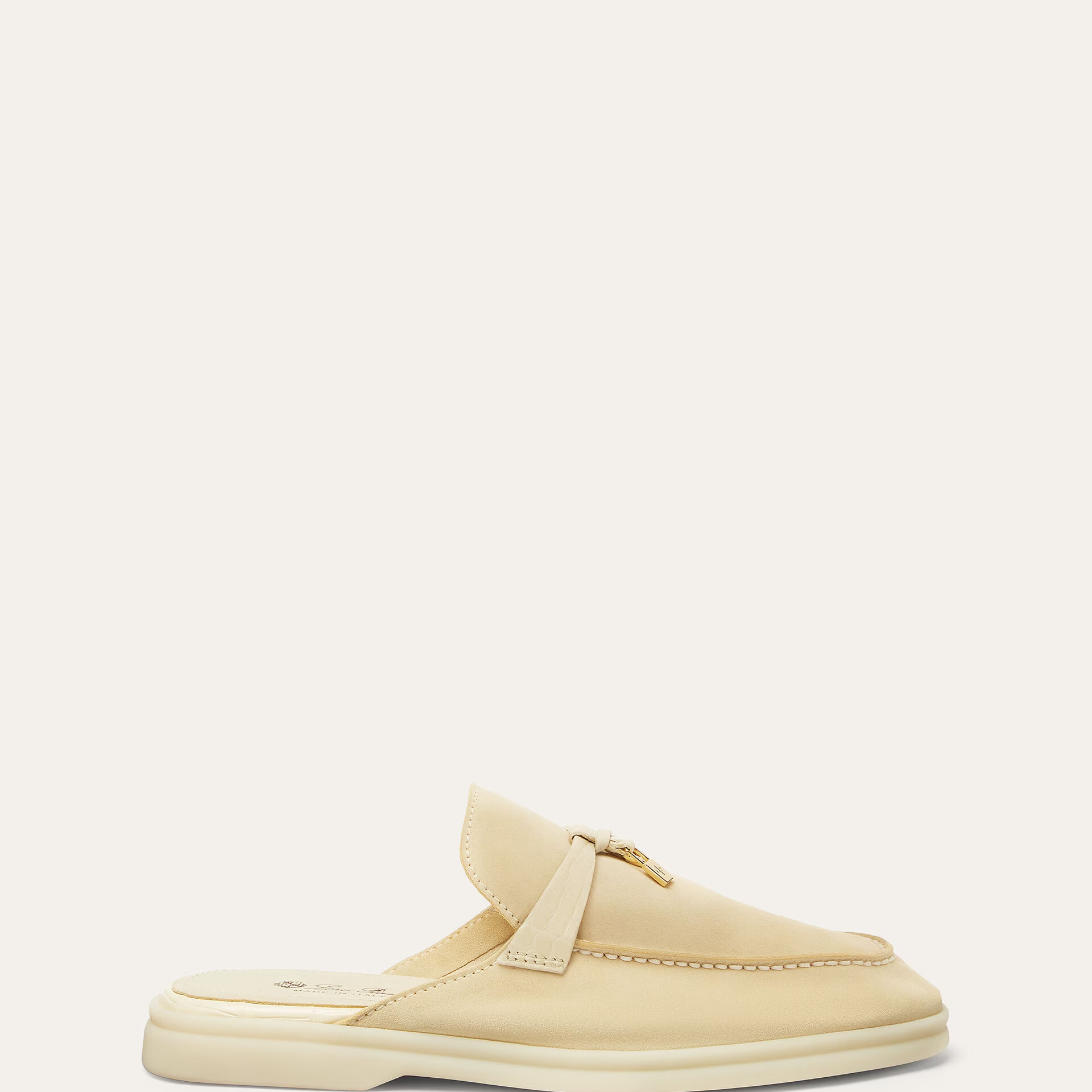 Loro Piana Charms Walk Babouche Loafer in Suede
