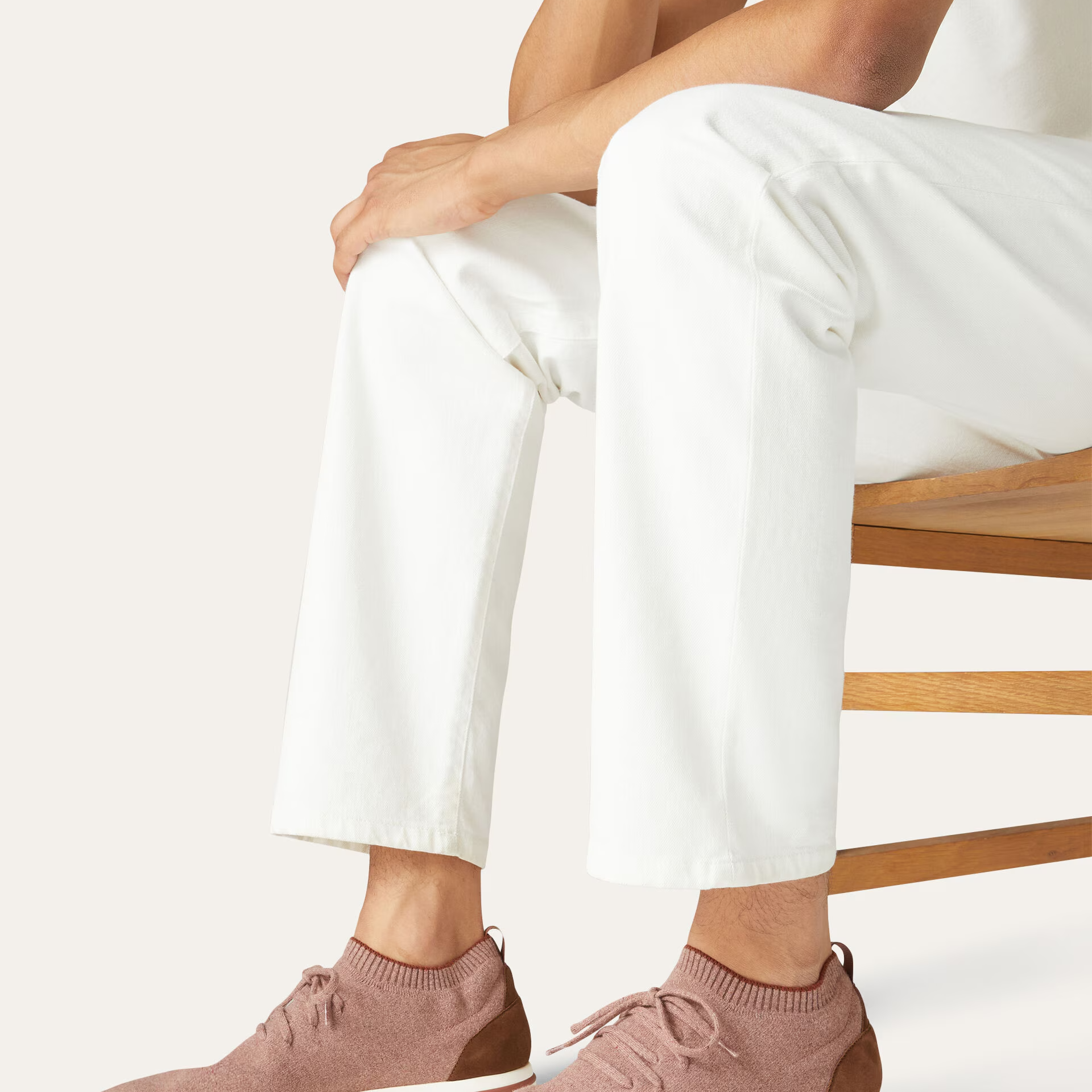 Loro Piana Loro 360 LP Flexy Walk Sneaker in Cashmere