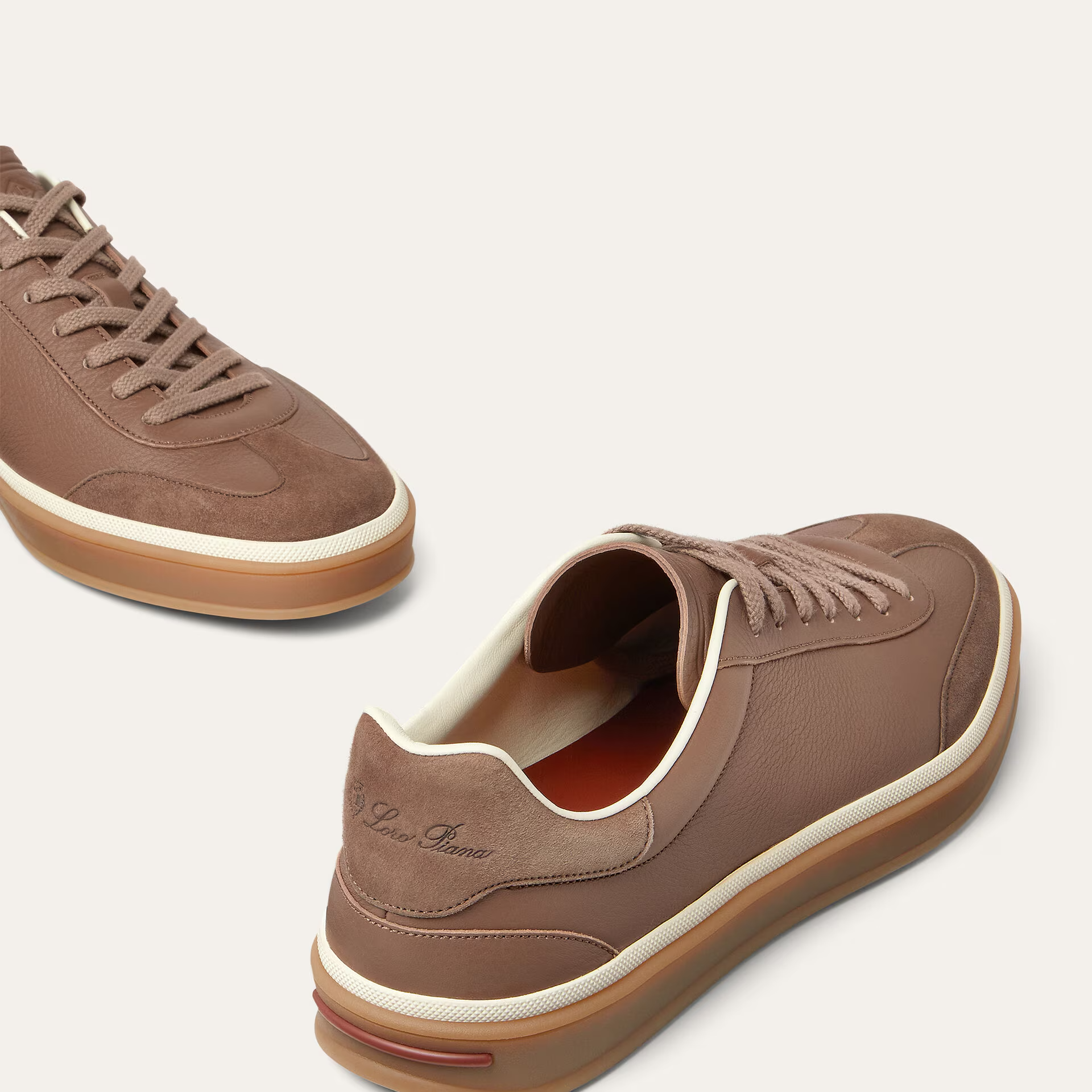 Loro Piana Tennis Walk Sneaker in Calfskin