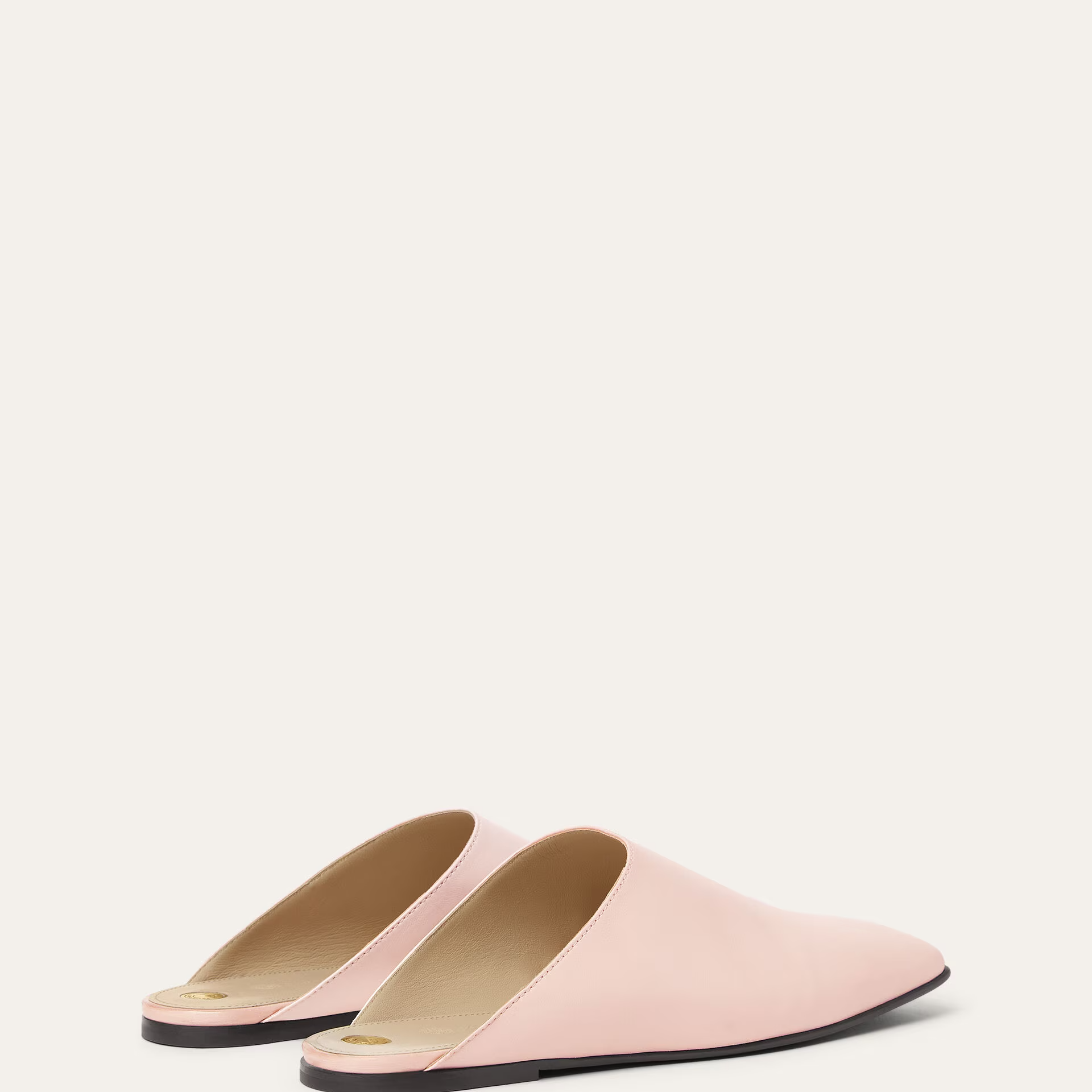 Loro Piana Alba Flat Mule in Lambskin