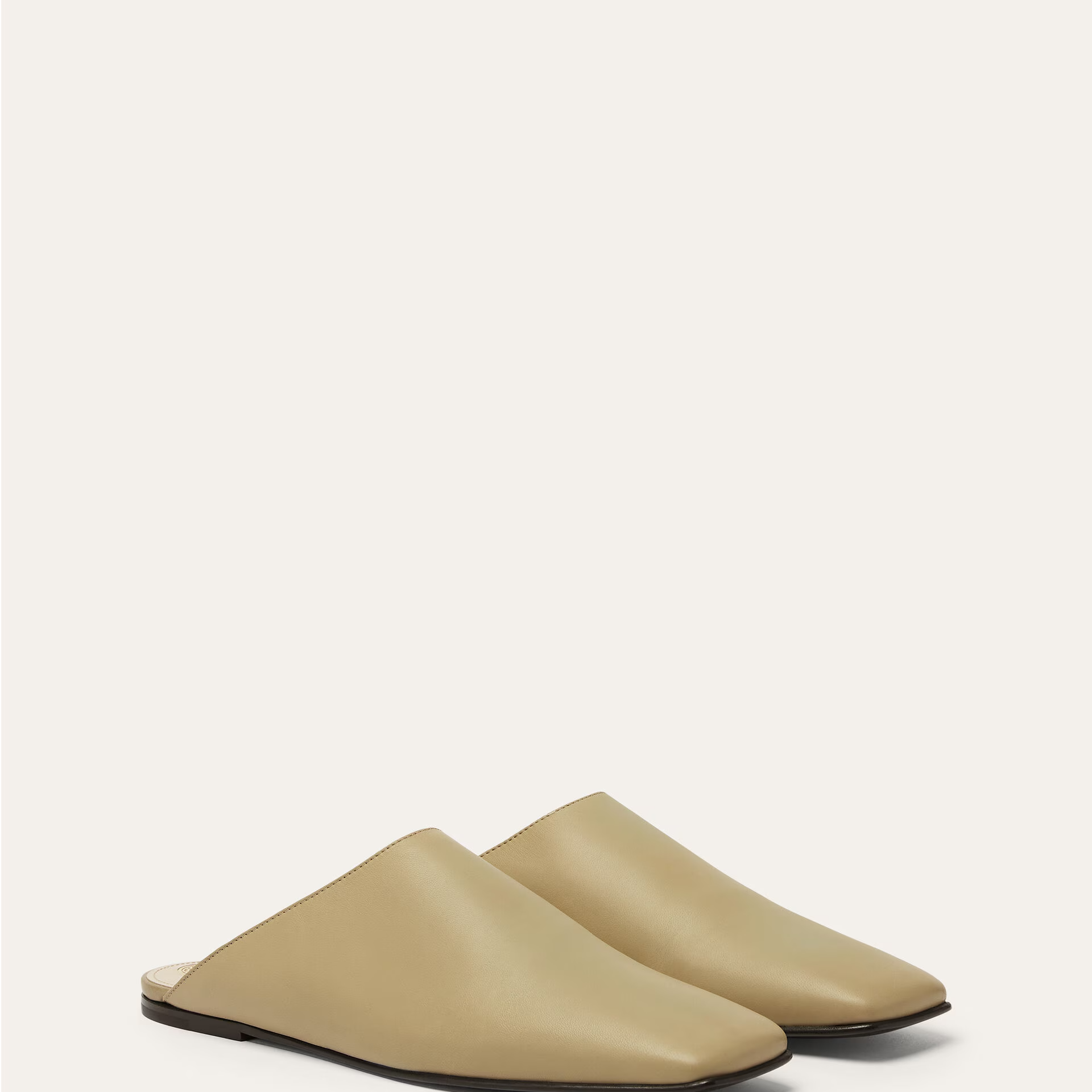 Loro Piana Alba Flat Mule in Lambskin