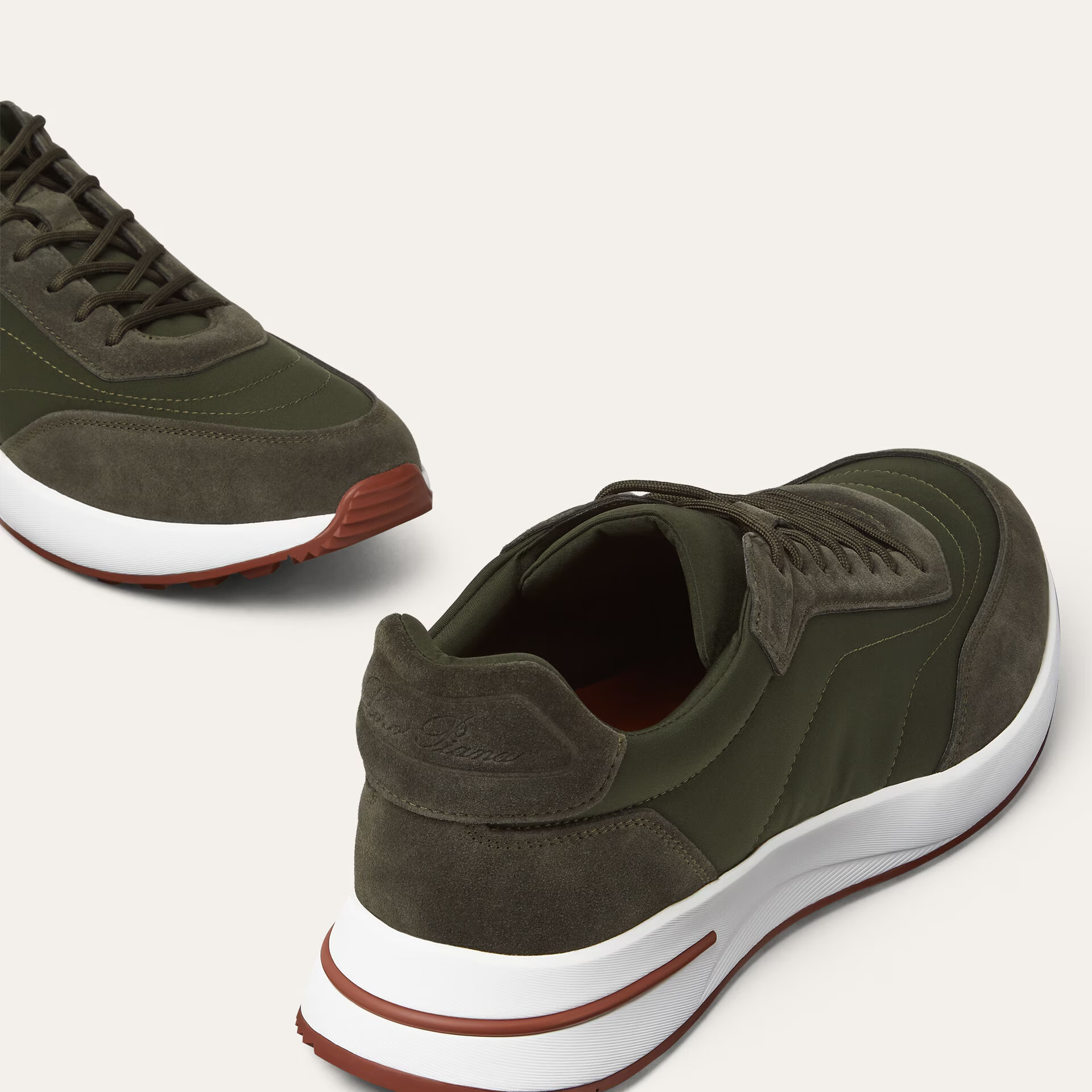 Loro Piana Week End Walk Sneaker in Microfibre - Storm System®