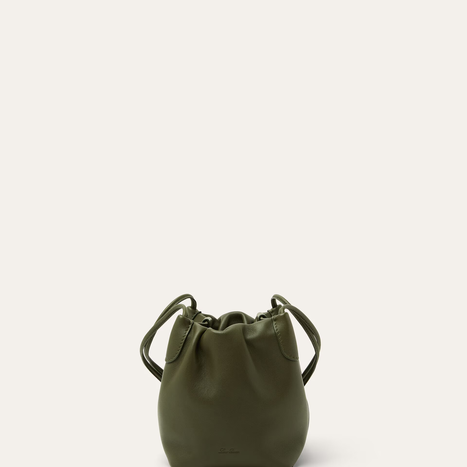 Loro Piana Micro Bale Softy bag in Lambskin