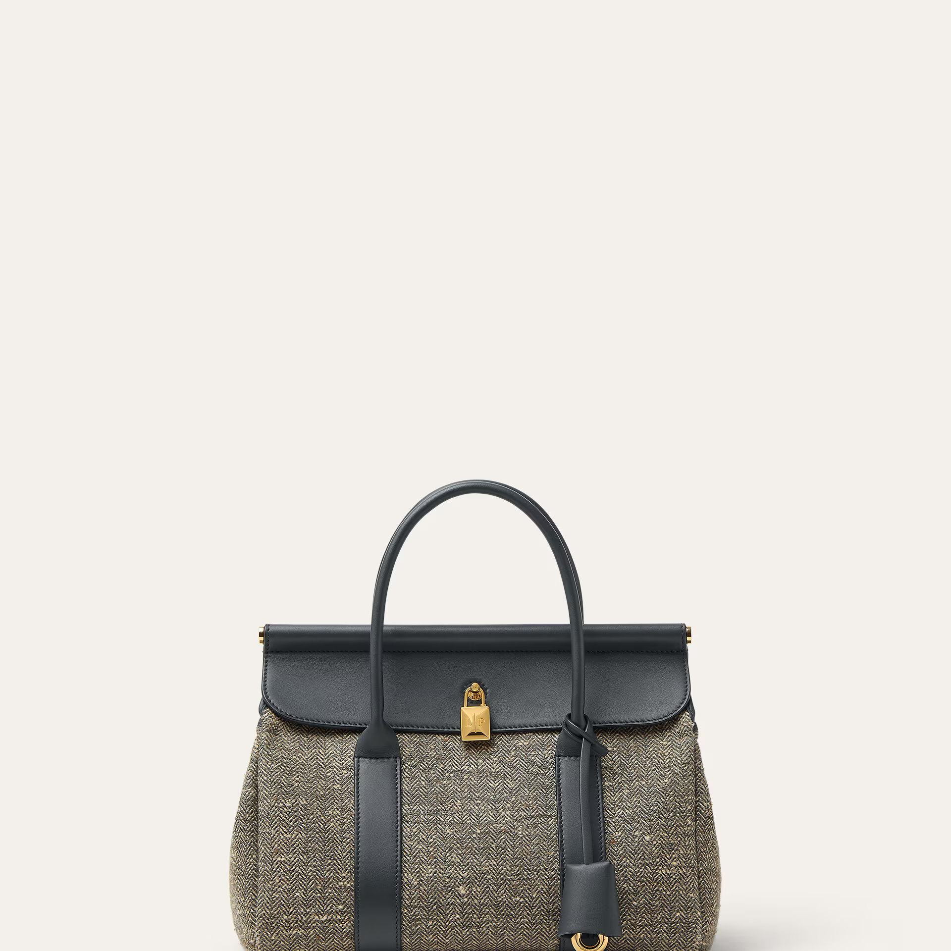 Loro Piana Loom bag L25 in Virgin Wool, Silk, Linen