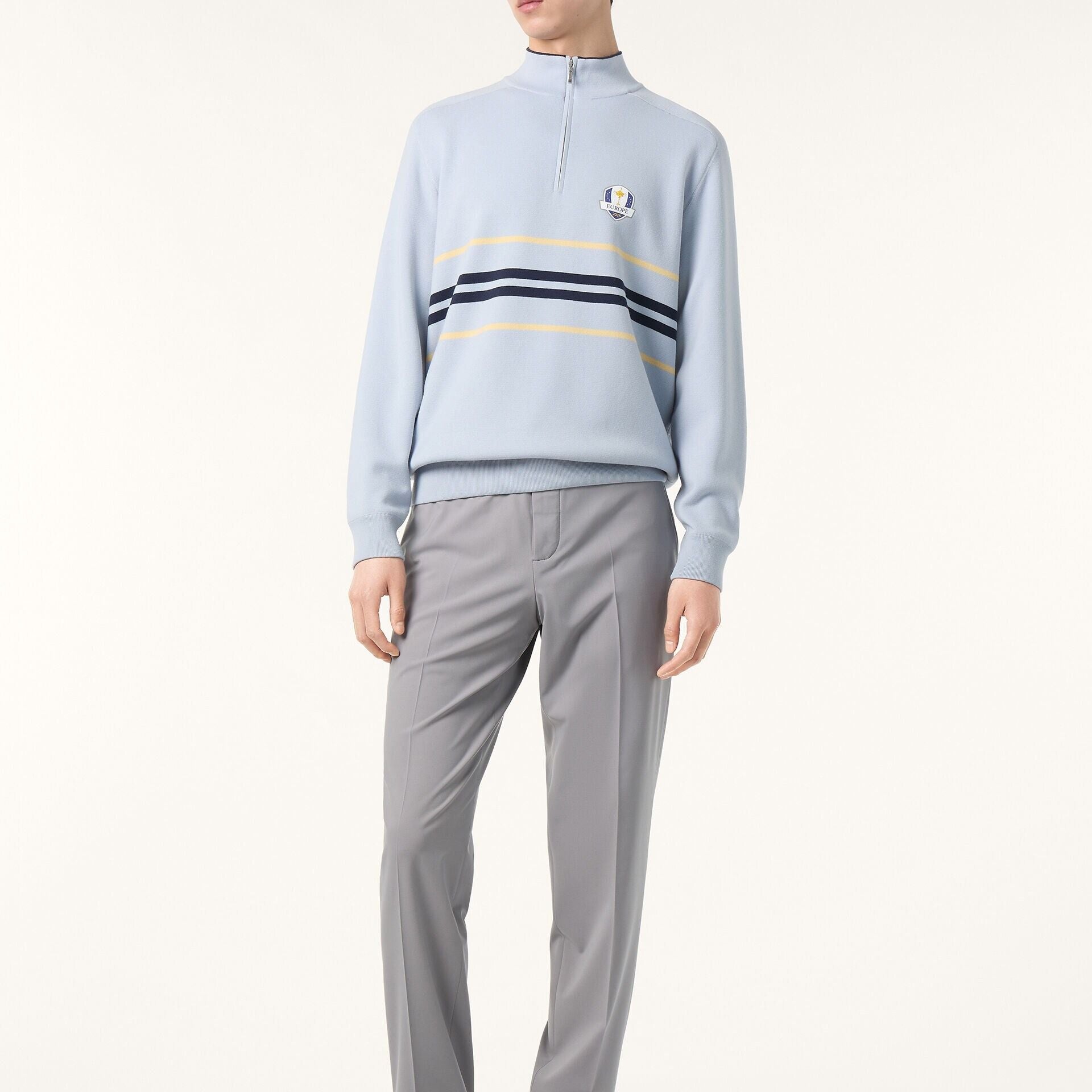 Loro Piana Half-Neck Sweater in Wish® Wool