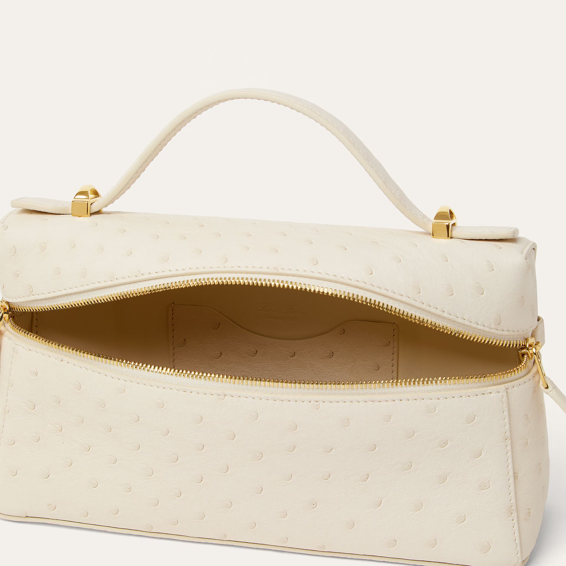 Loro Piana Extra Bag L23 in Ostrich Leather