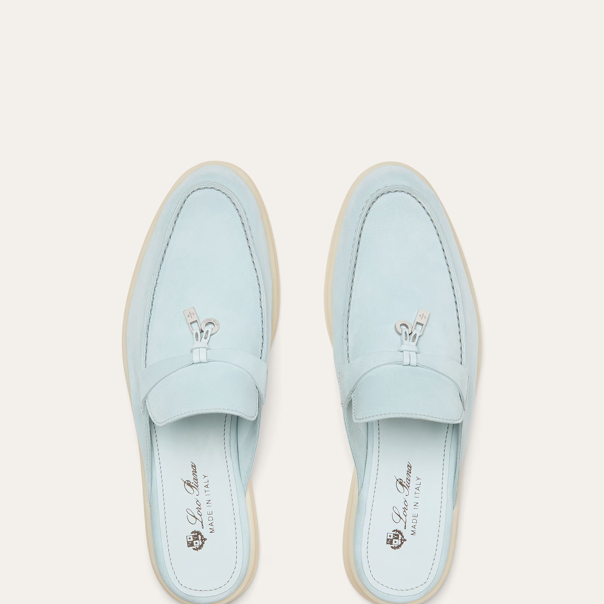 Loro Piana Charms Walk Babouche Loafer in Suede