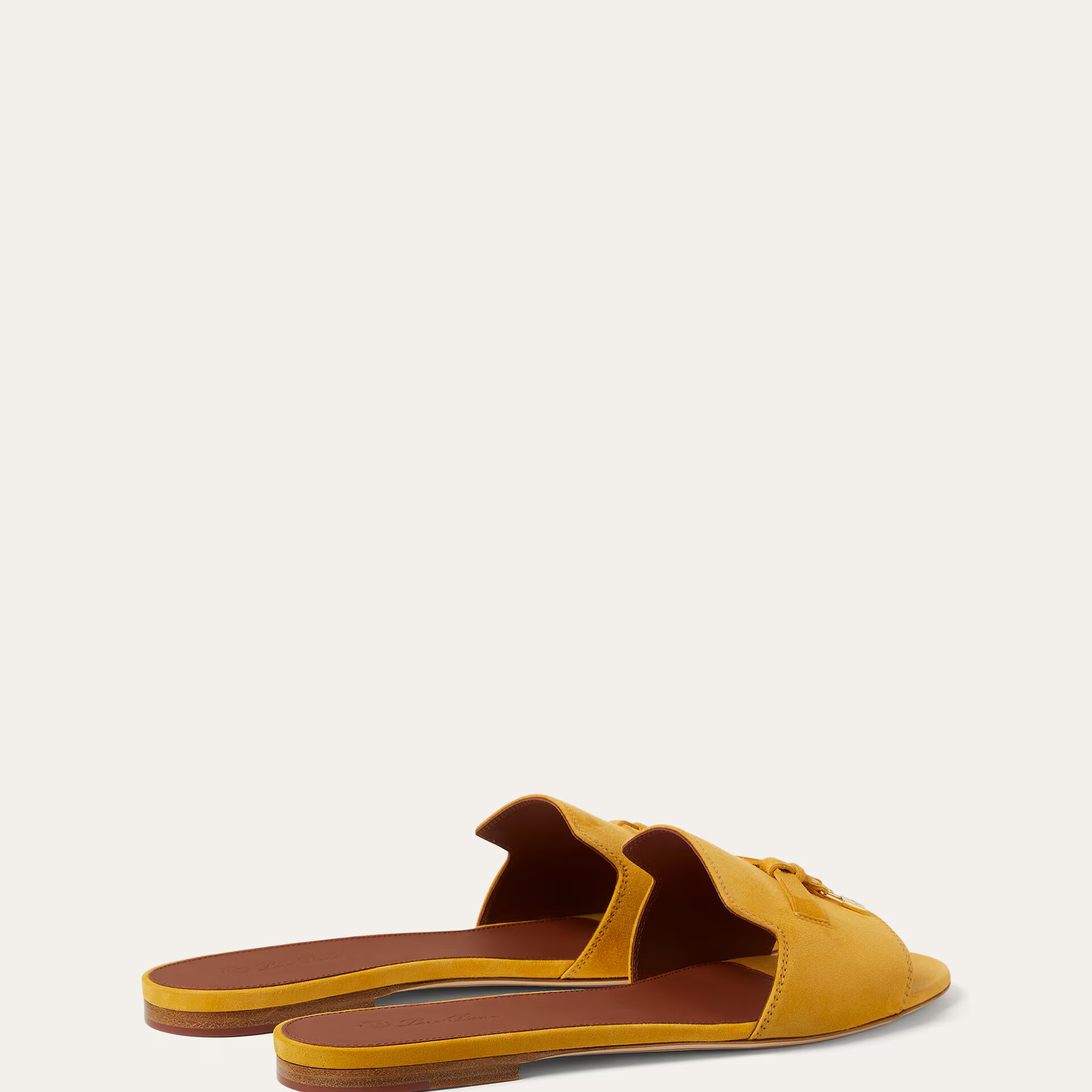 Loro Piana Summer Charms Sandal in Suede Goatskin