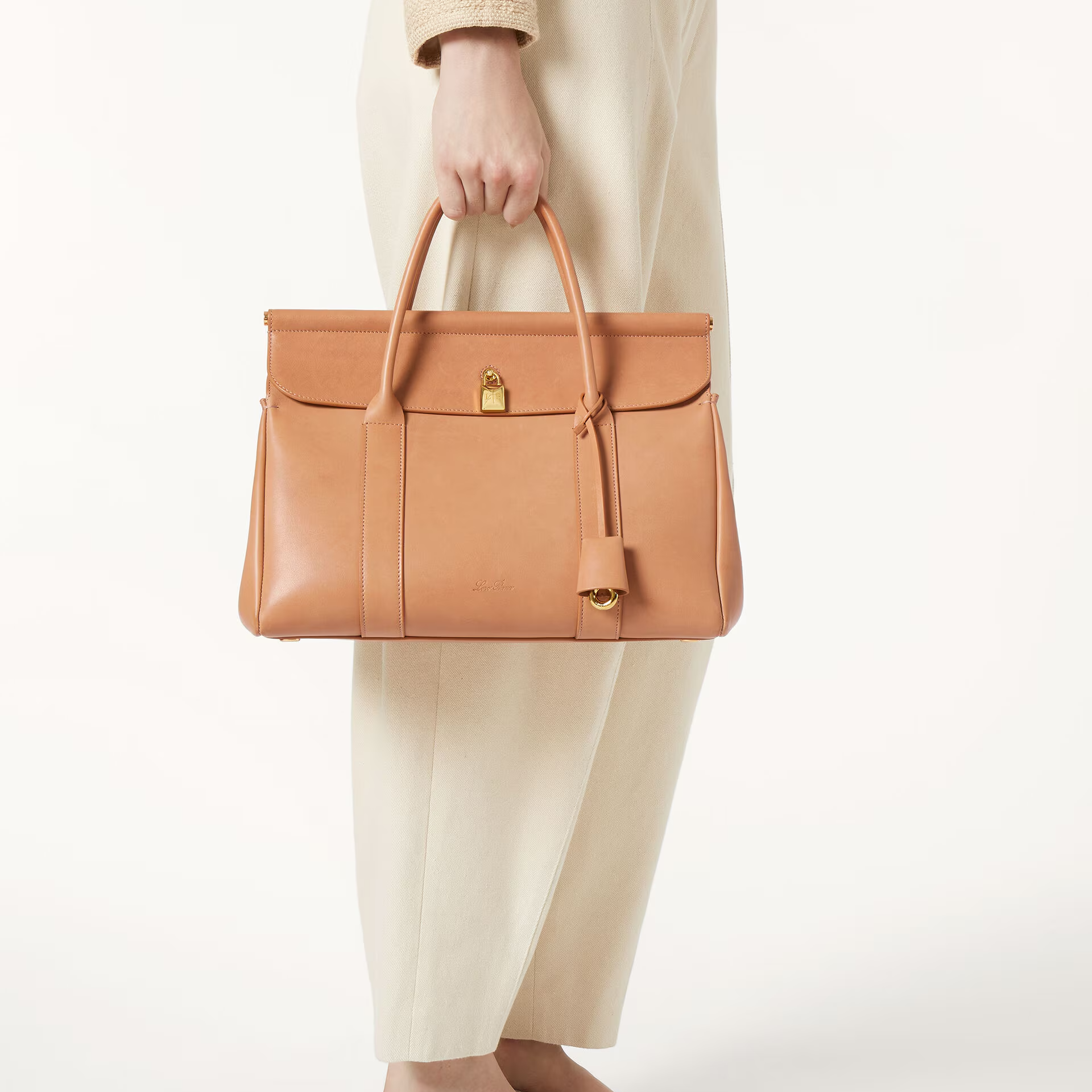 Loro Piana Loom bag L32 in Velvet Calfskin