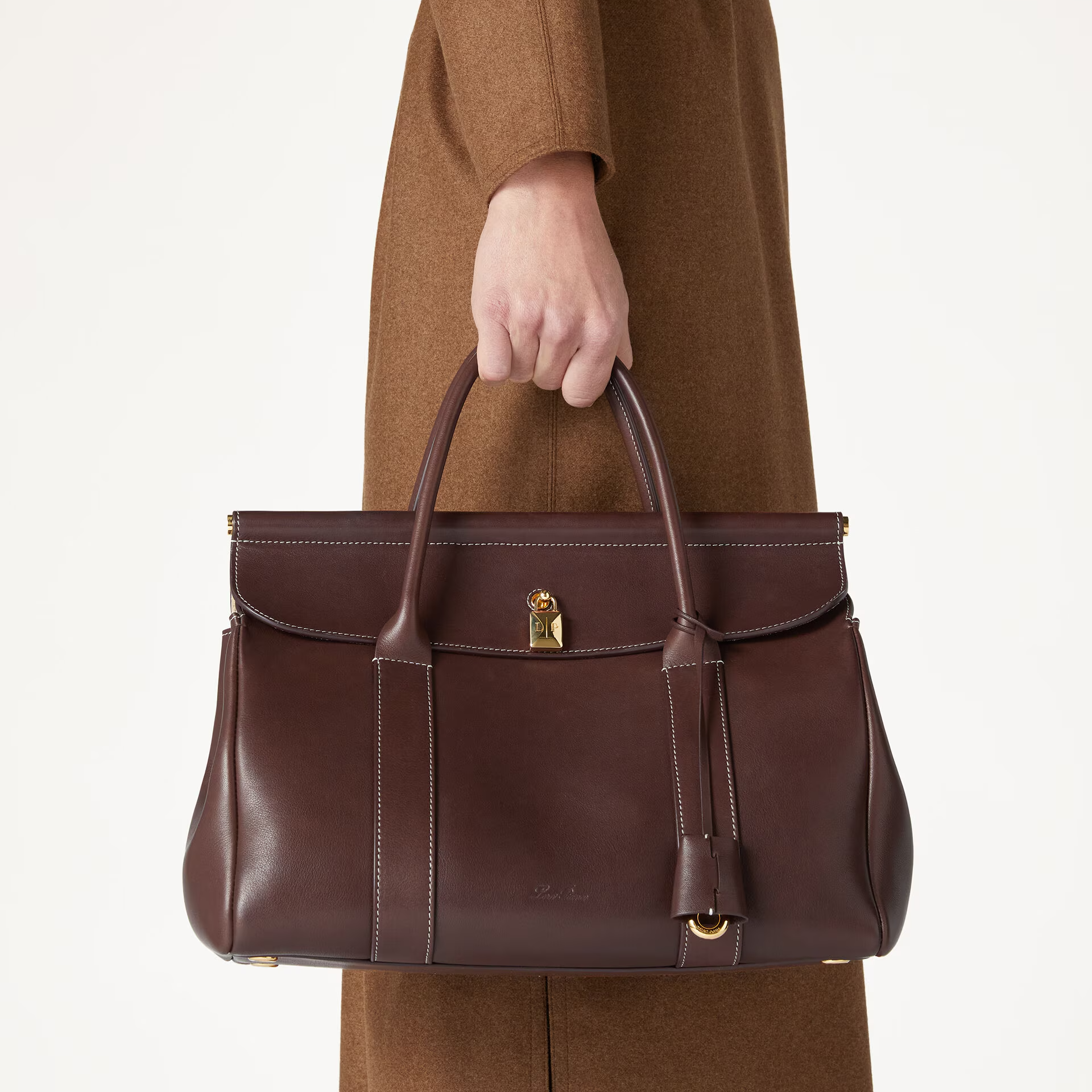 Loro Piana Loom bag L32 in Velvet Calfskin