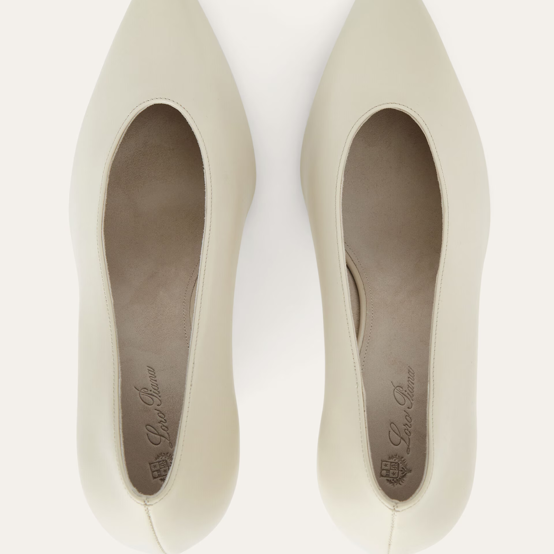 Loro Piana Viola High Wedge Pump in Calfskin