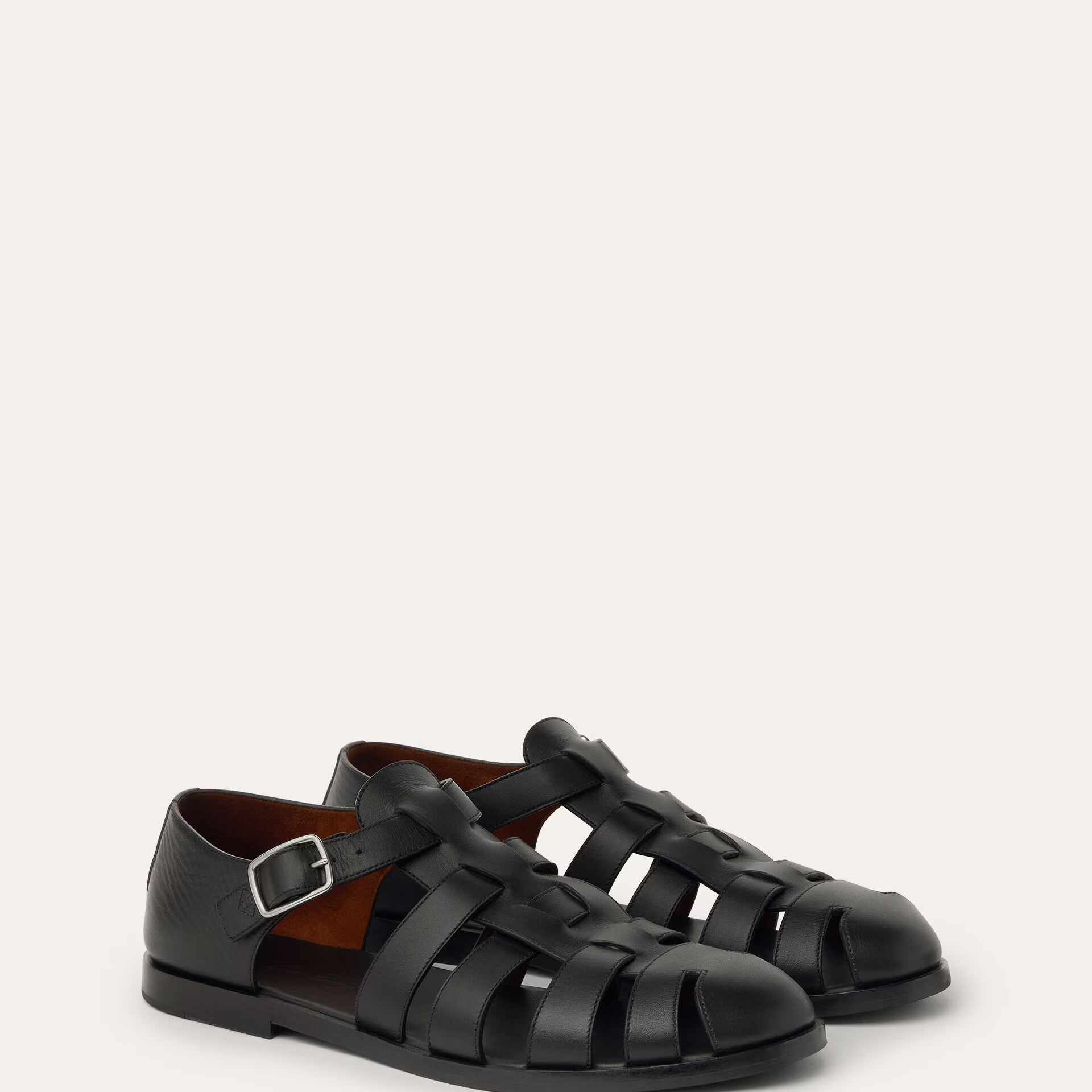 Loro Piana Maxime Walk Sandal in Calfskin