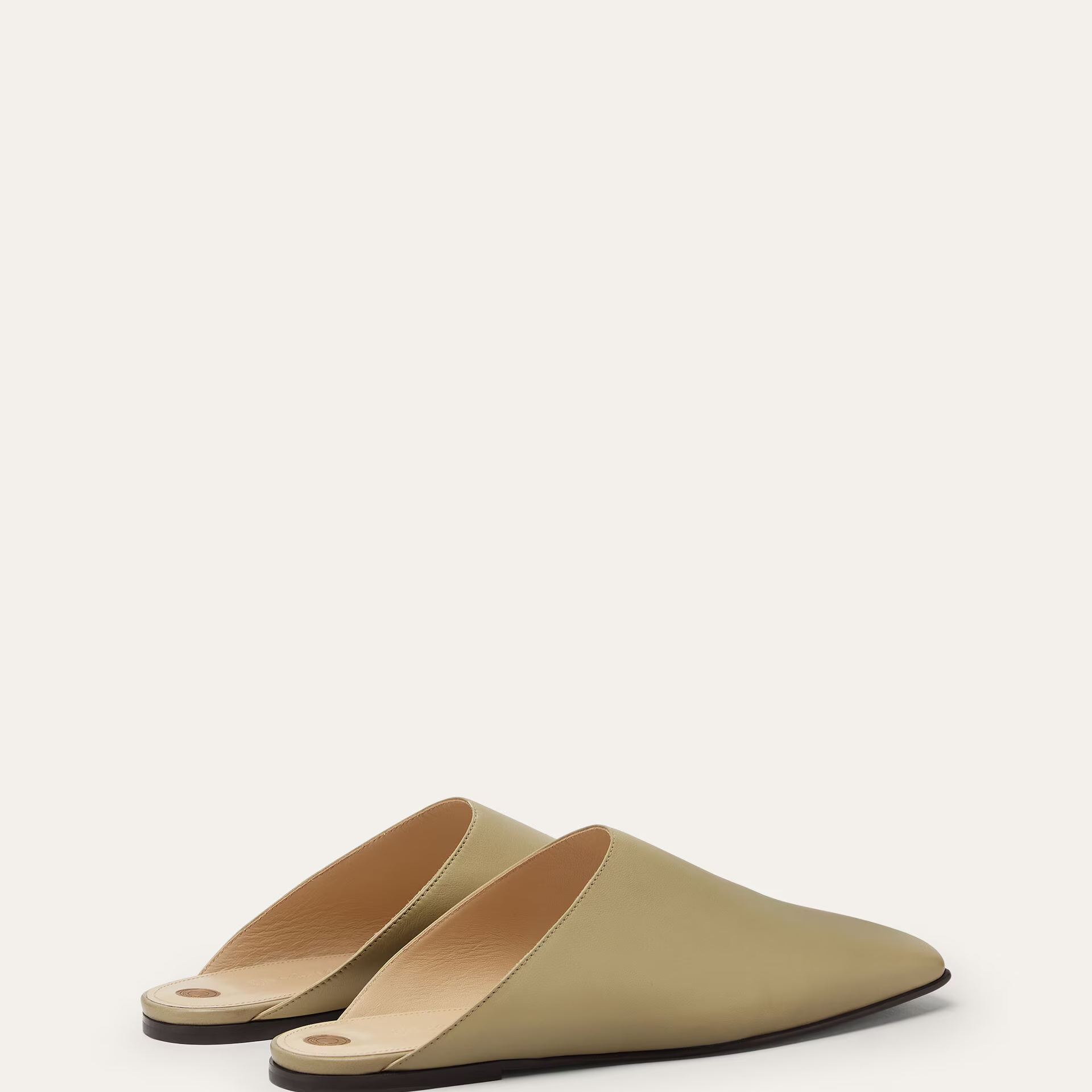 Loro Piana Alba Flat Mule in Lambskin