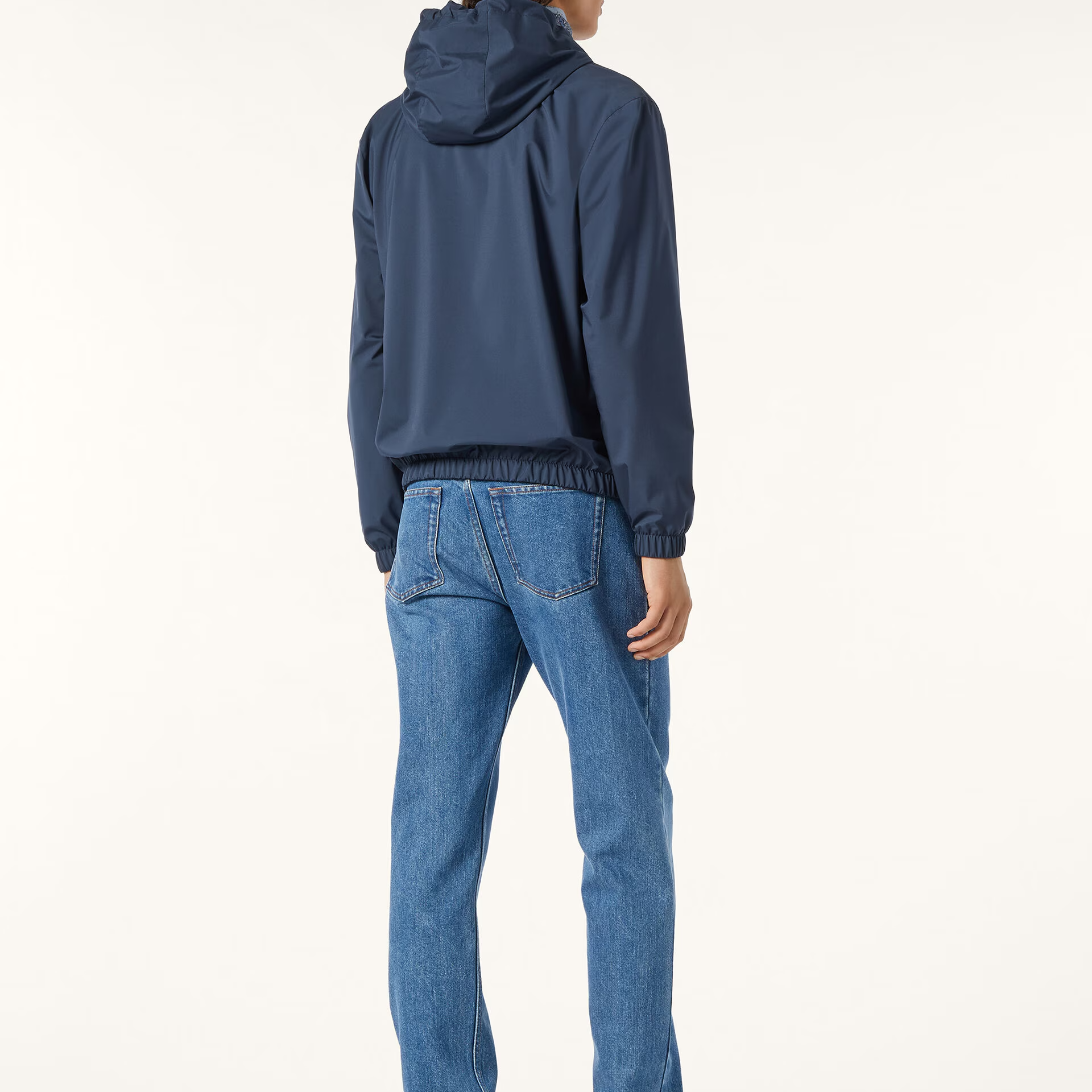 Loro Piana Hooded Bomber in Microfibre - Storm System®