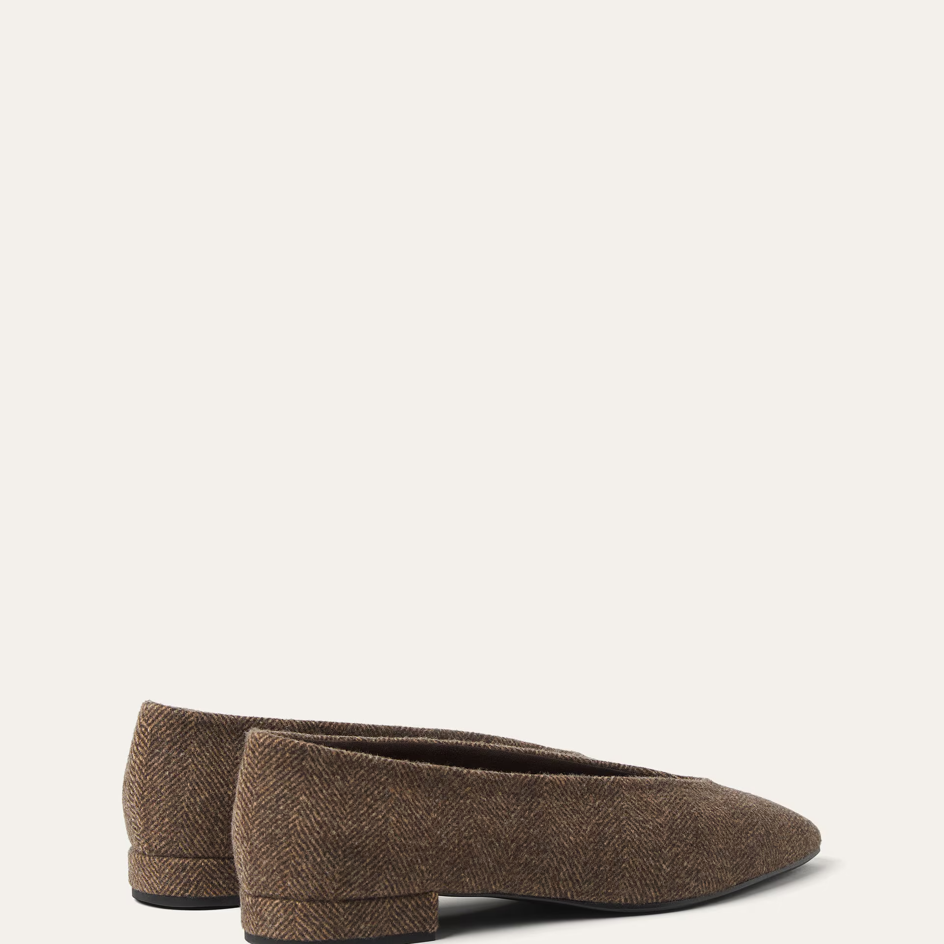 Loro Piana Rebecca Ballet Flat in Wish® Wool, Cashmere