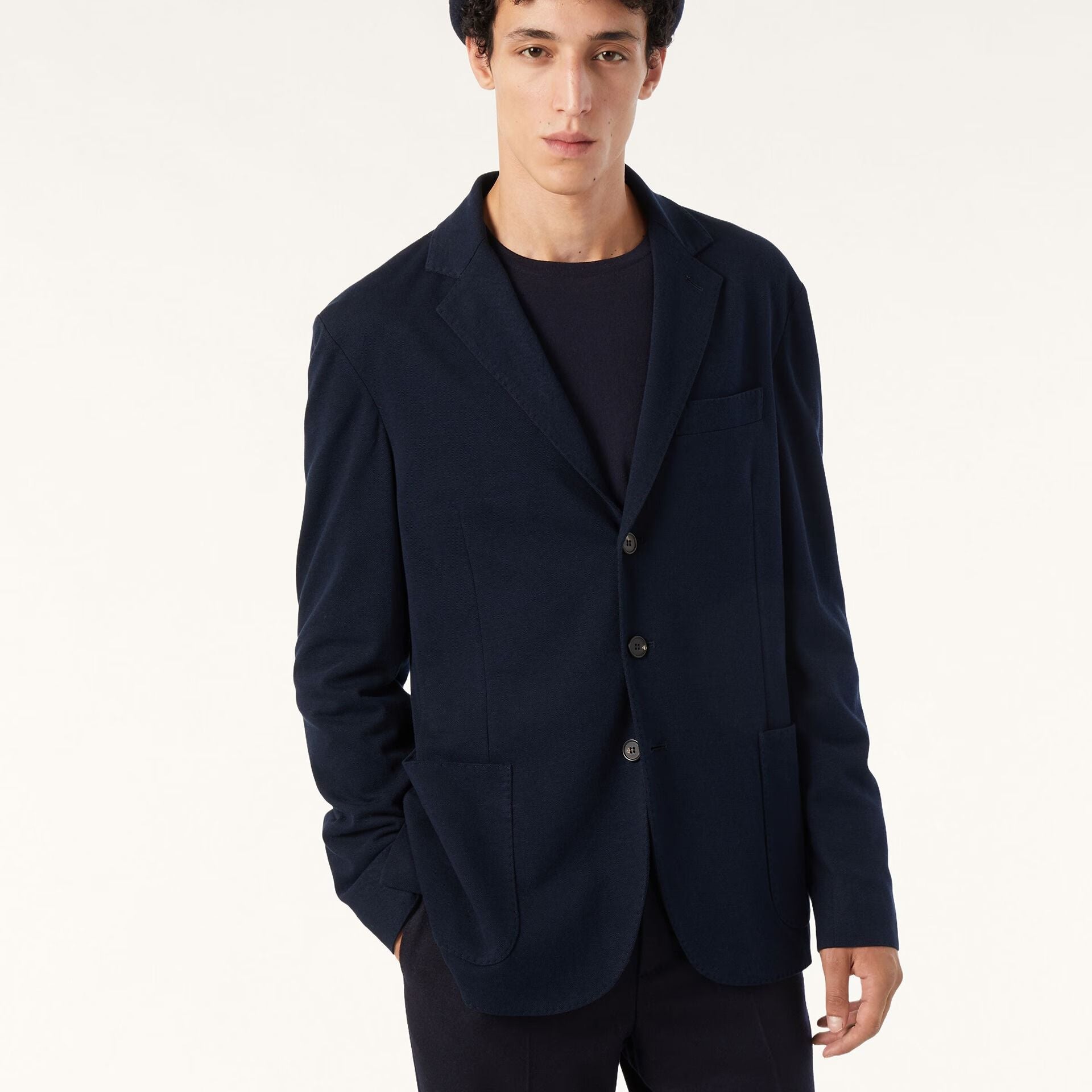 Loro Piana Sweater Jacket in Cotton, Silk, Linen