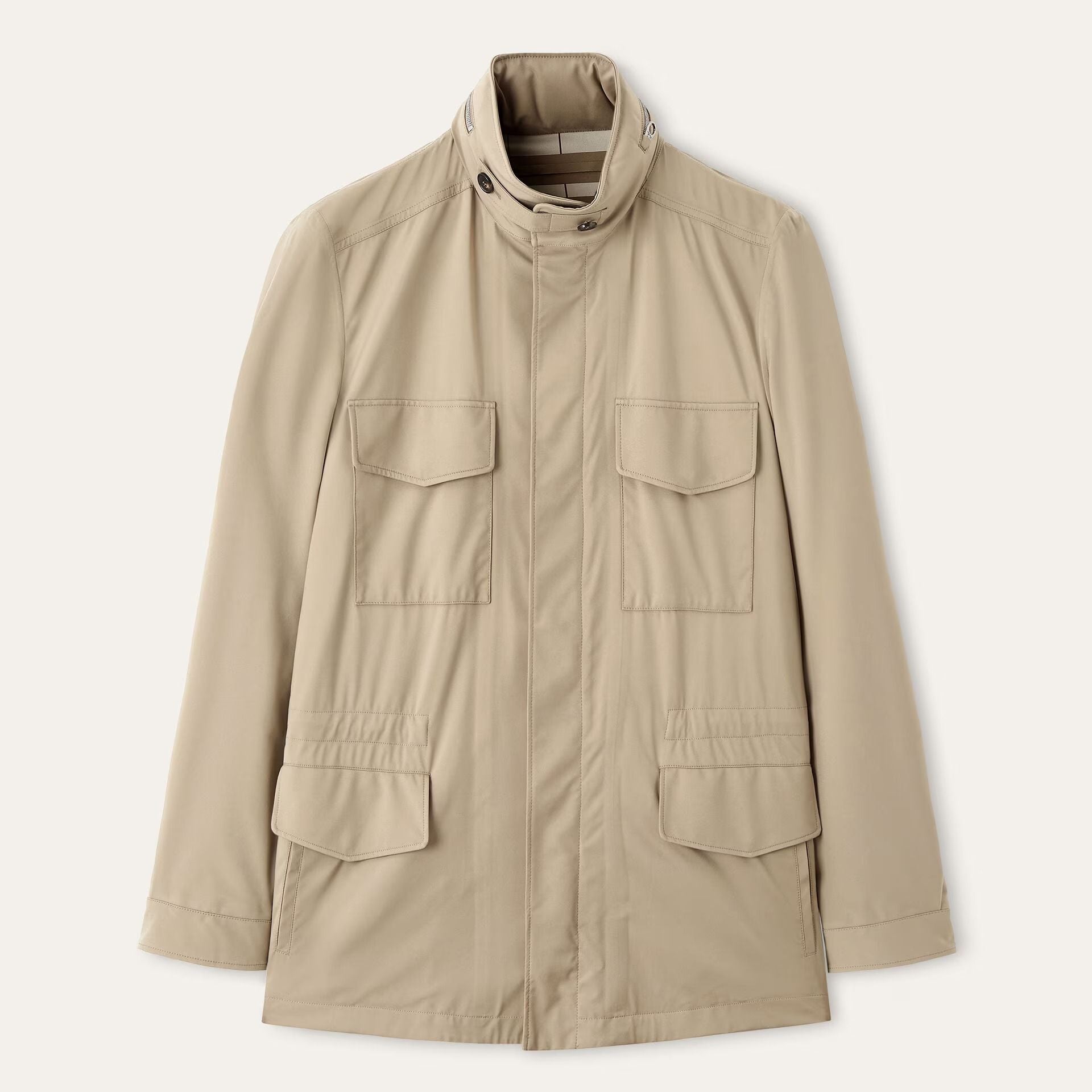Loro Piana Traveller Field Jacket in Microfibre - Storm System®
