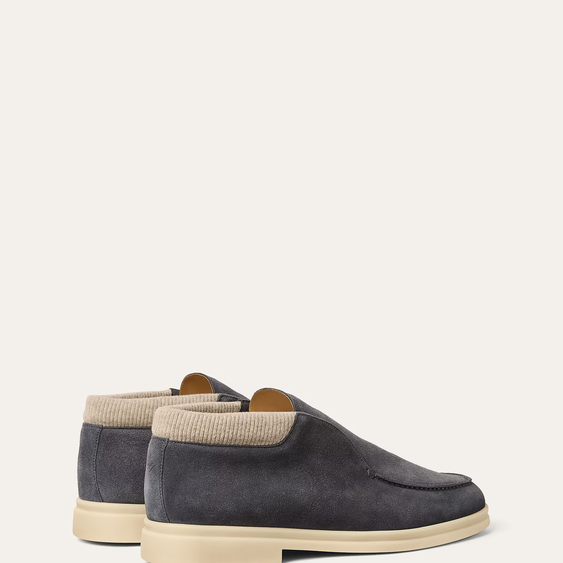 Loro Piana Open Wintery Walk Ankle Boot in Suede