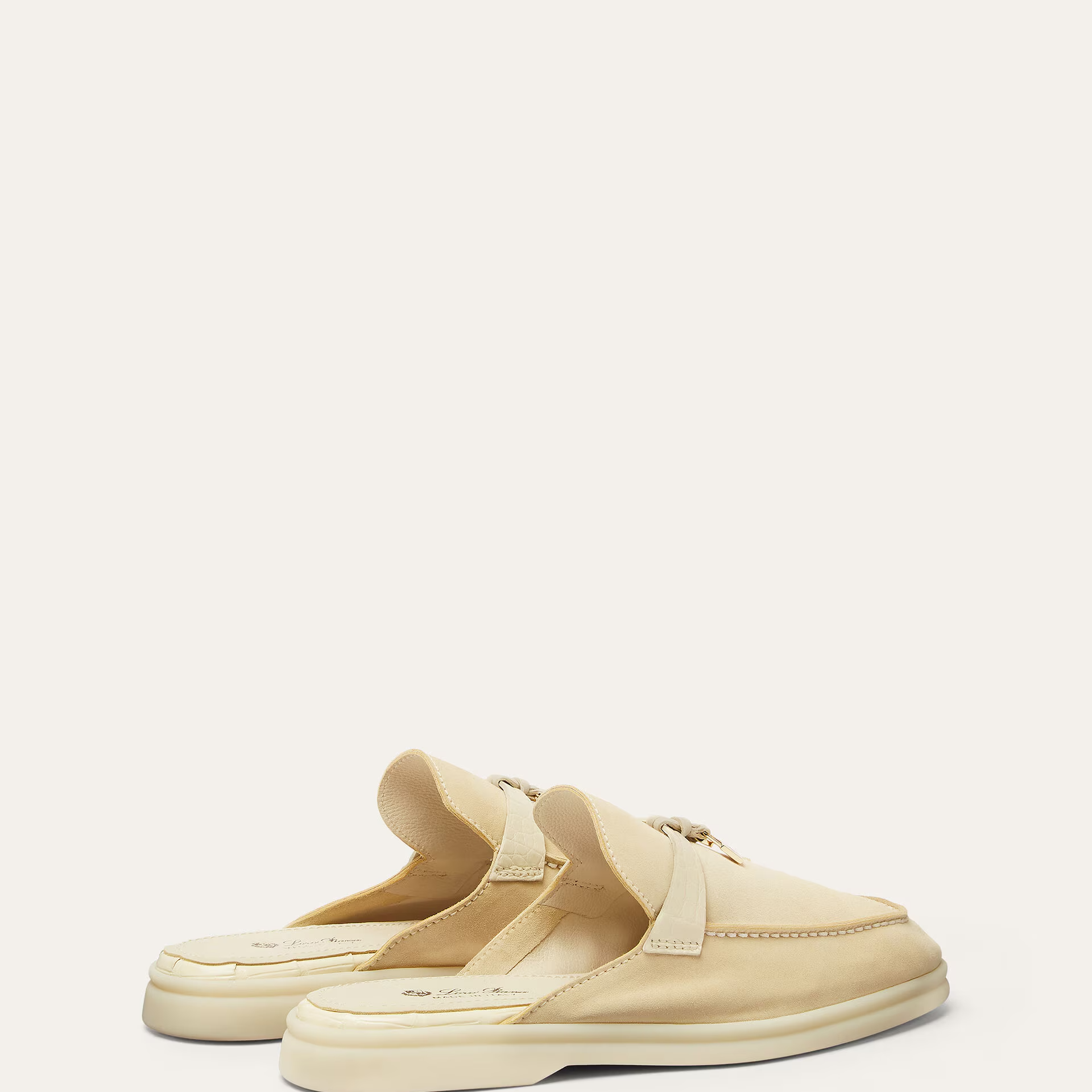 Loro Piana Charms Walk Babouche Loafer in Suede