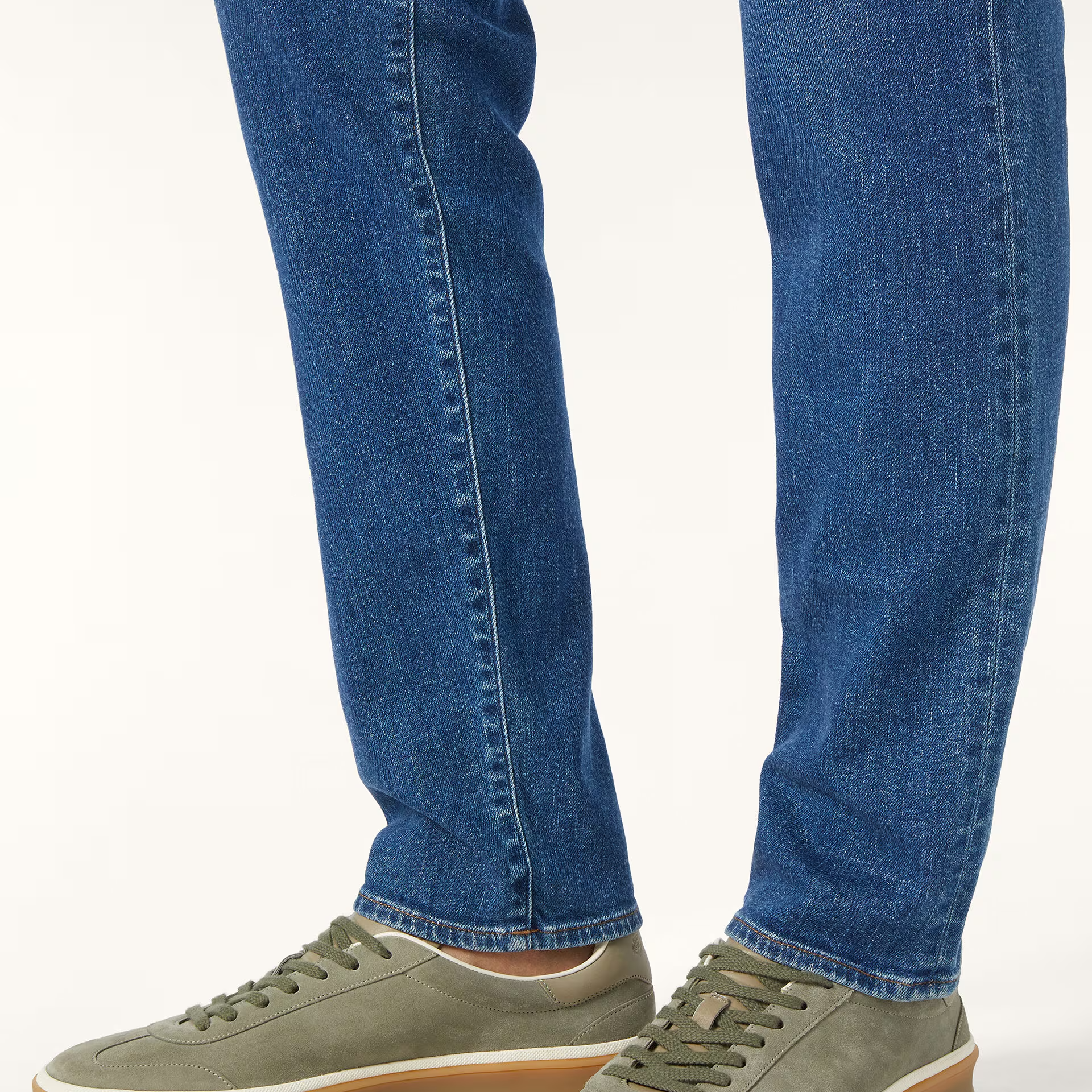 Loro Piana Tennis Walk Sneaker in Suede Calf Split