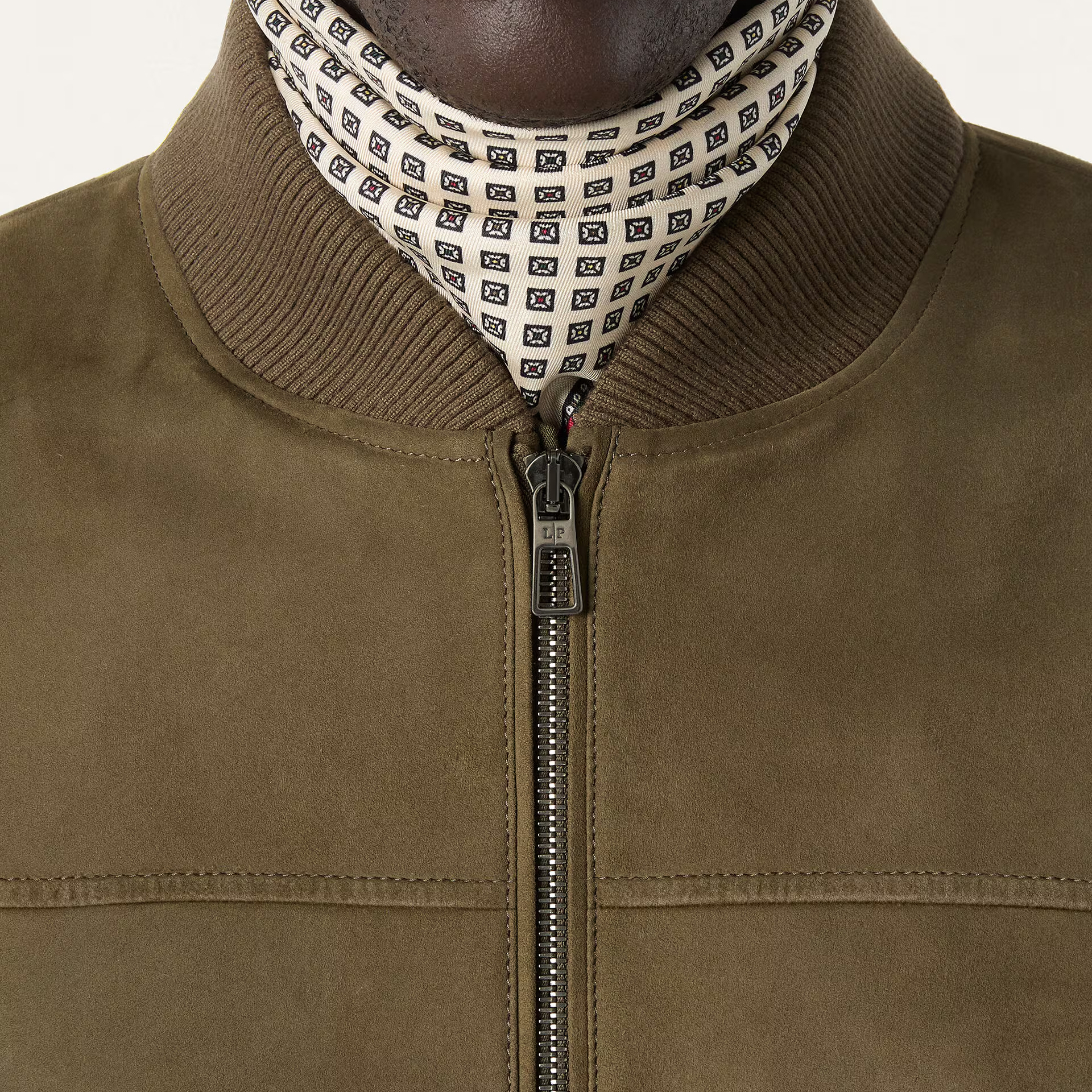Loro Piana Ivy Bomber in Kidskin - Rain System®