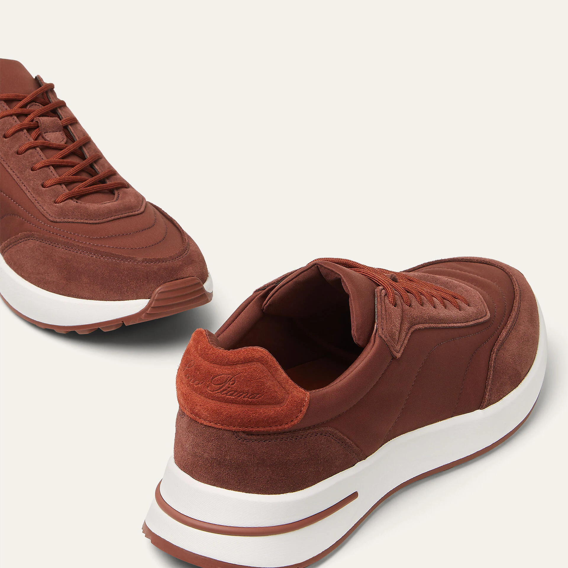 Loro Piana Week End Walk Sneaker in Microfibre - Storm System®