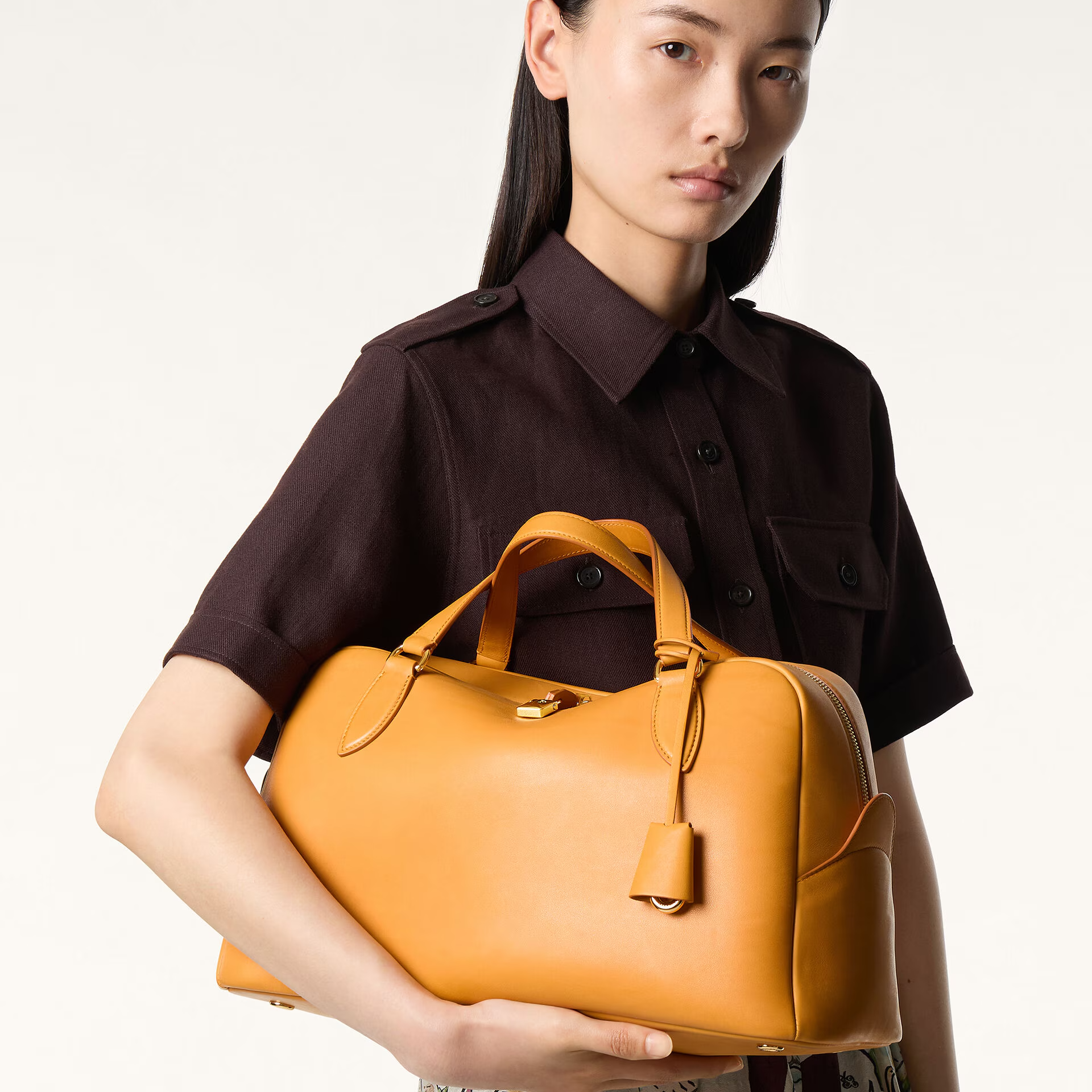 Loro Piana Medium Needle bag in Calfskin