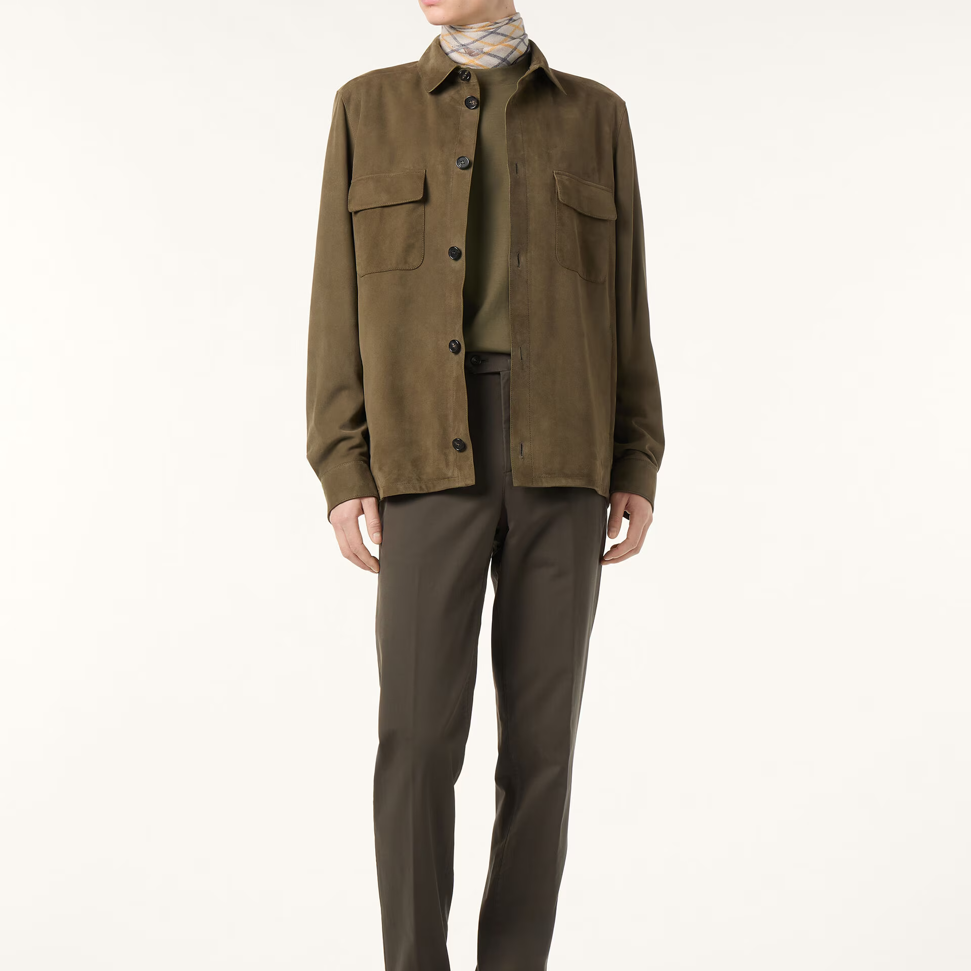 Loro Piana Overshirt in Kidskin