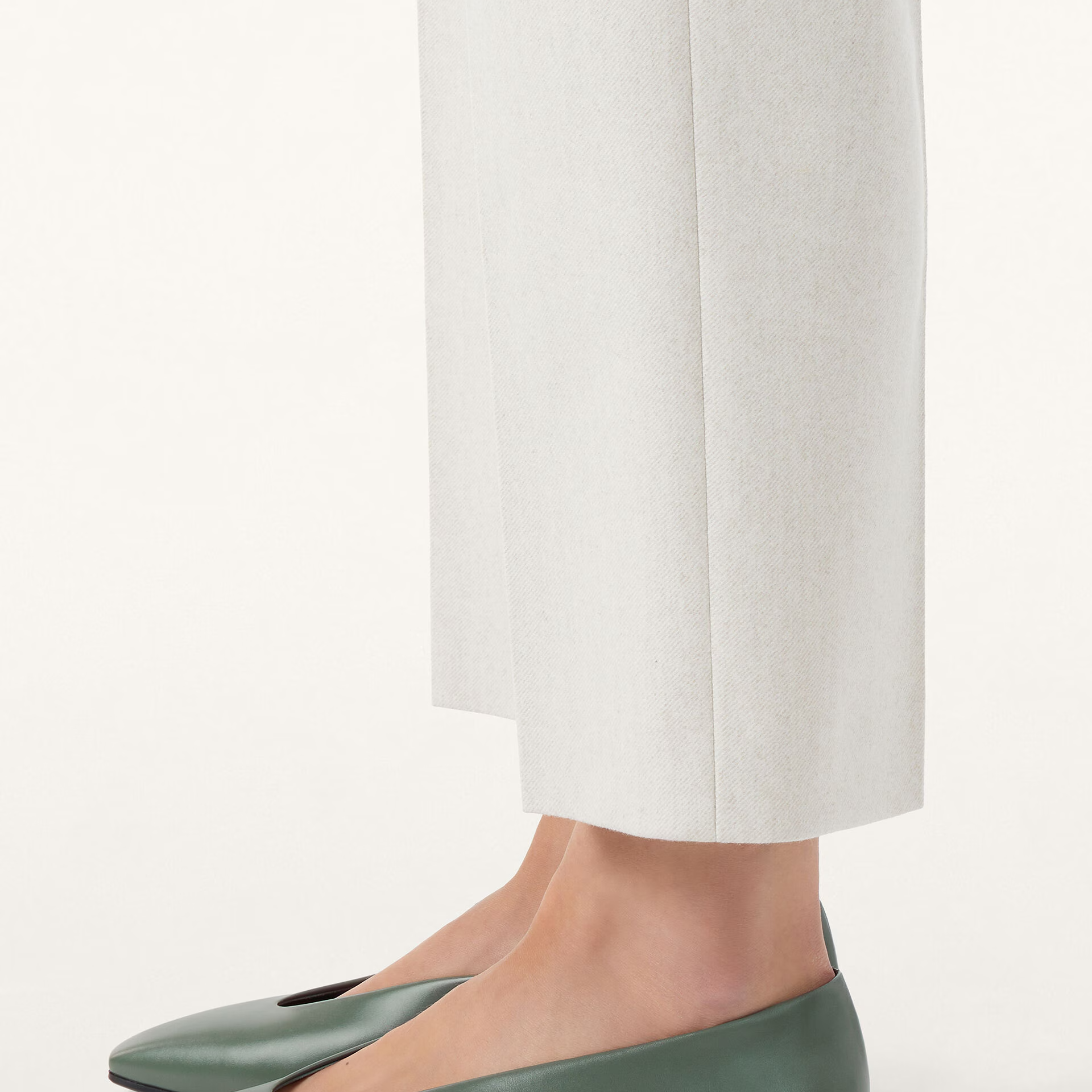 Loro Piana Rebecca Ballet Flat in Calfskin