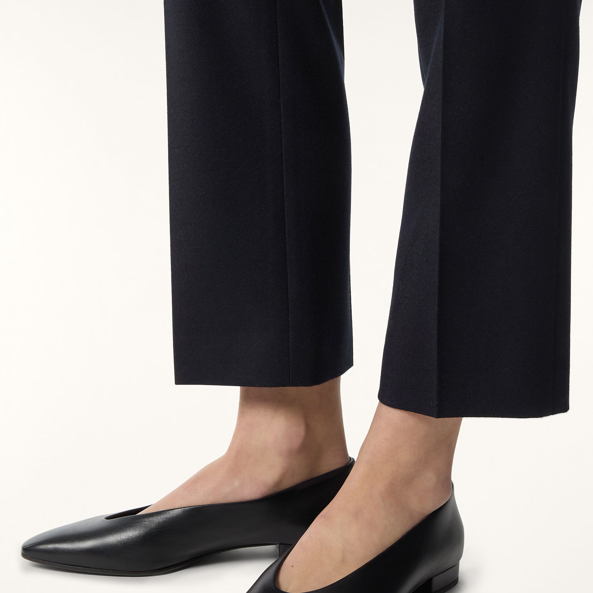 Loro Piana Rebecca Ballet Flat in Calfskin