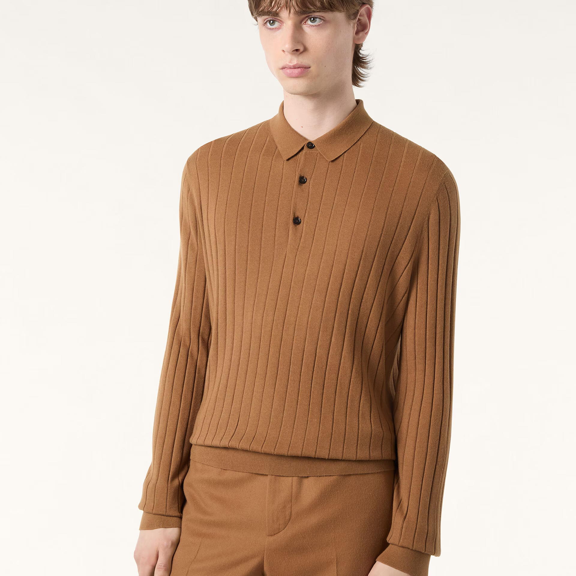 Loro Piana Iconic Polo Shirt in Vicuña