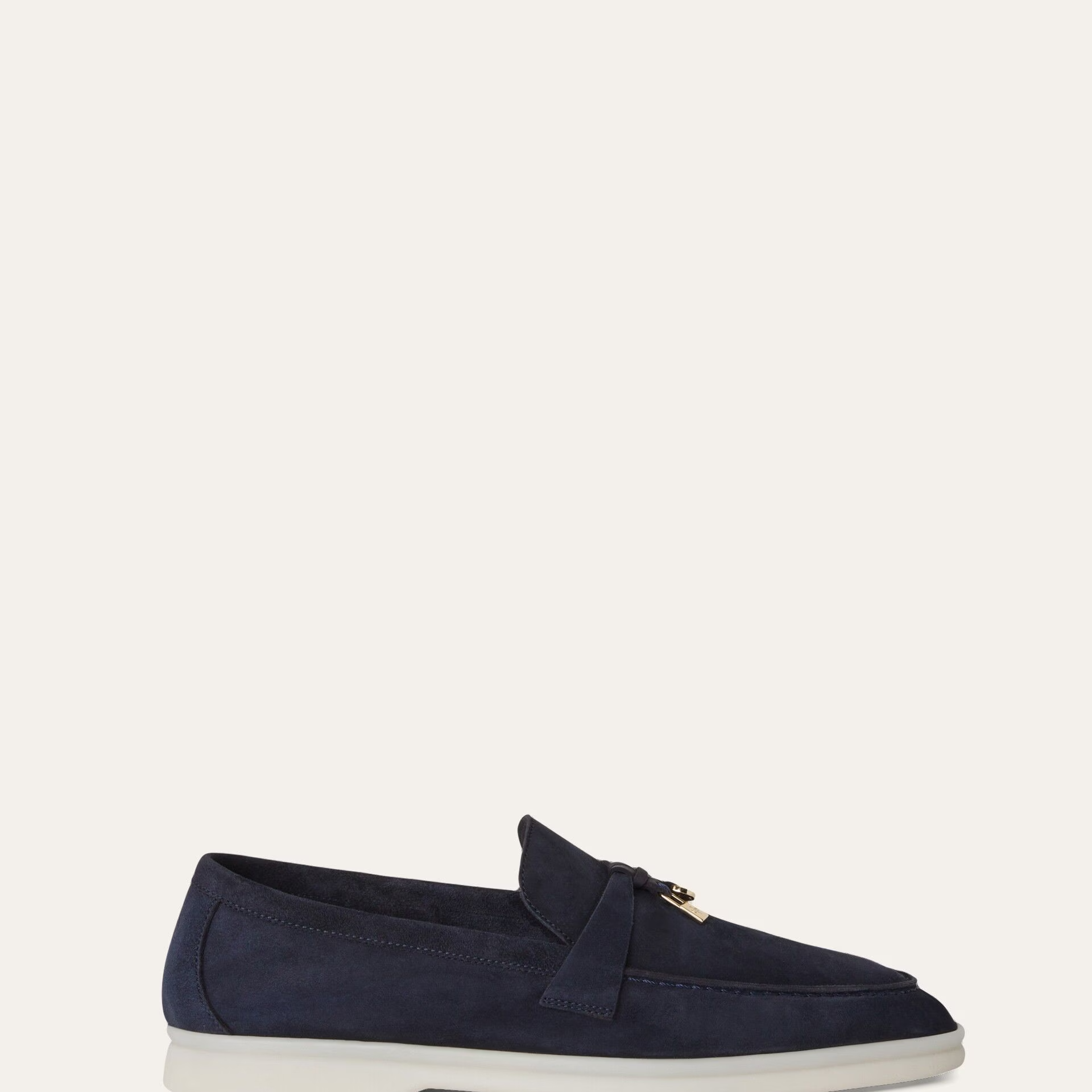 Loro Piana Summer Charms Walk Loafer in Suede