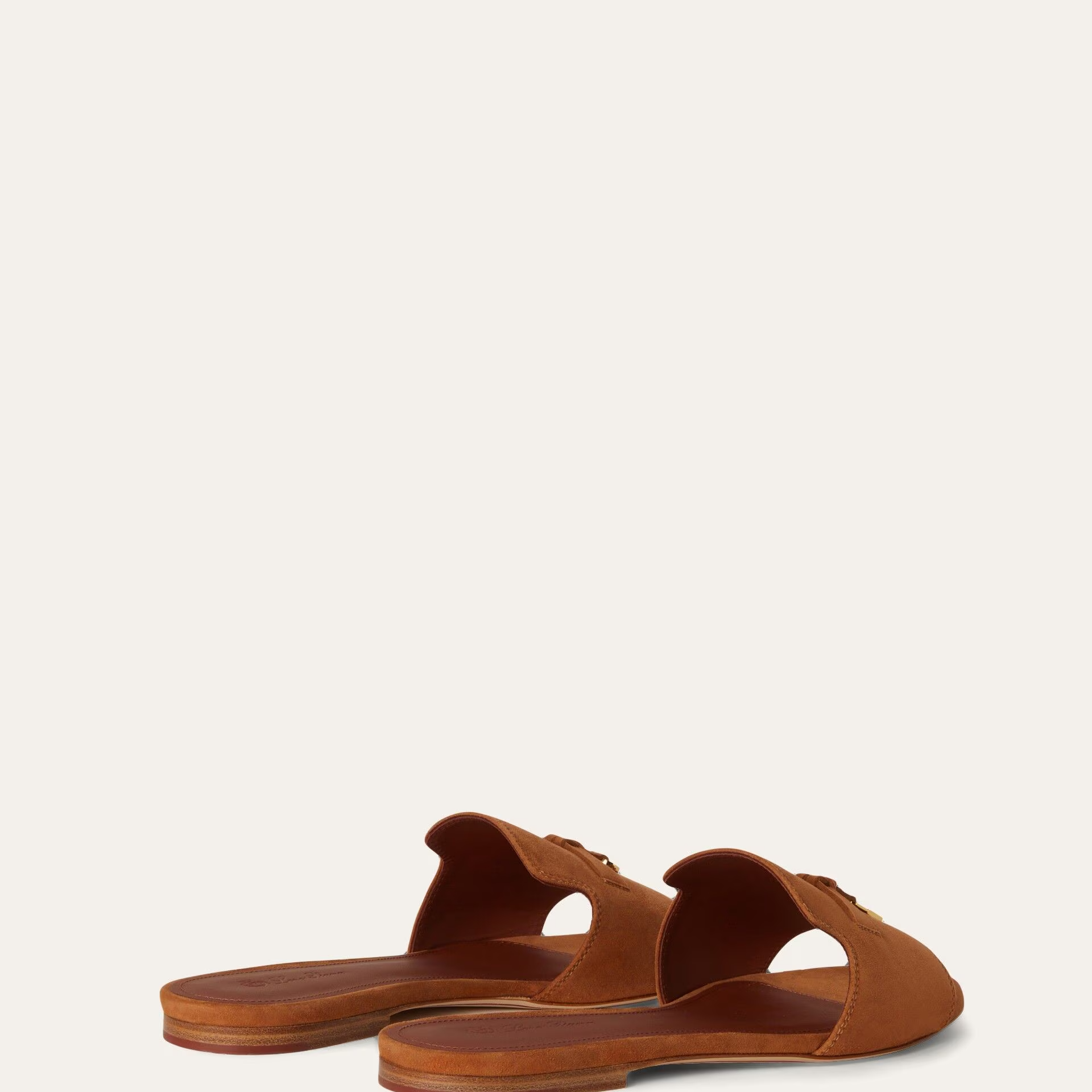 Loro Piana Summer Charms Sandal in Suede Goatskin