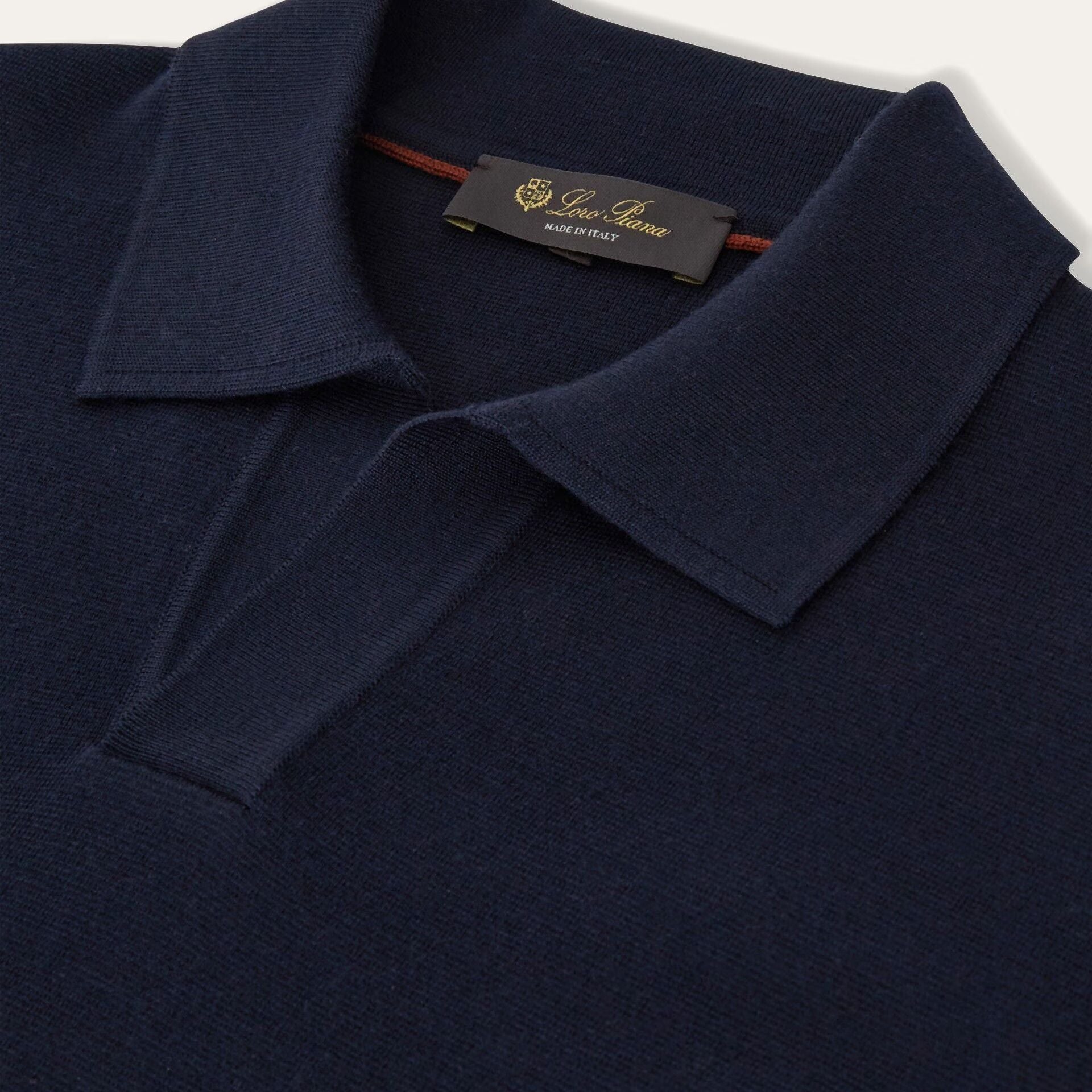 Loro Piana Buttonless Polo-shirt in Wish® Wool
