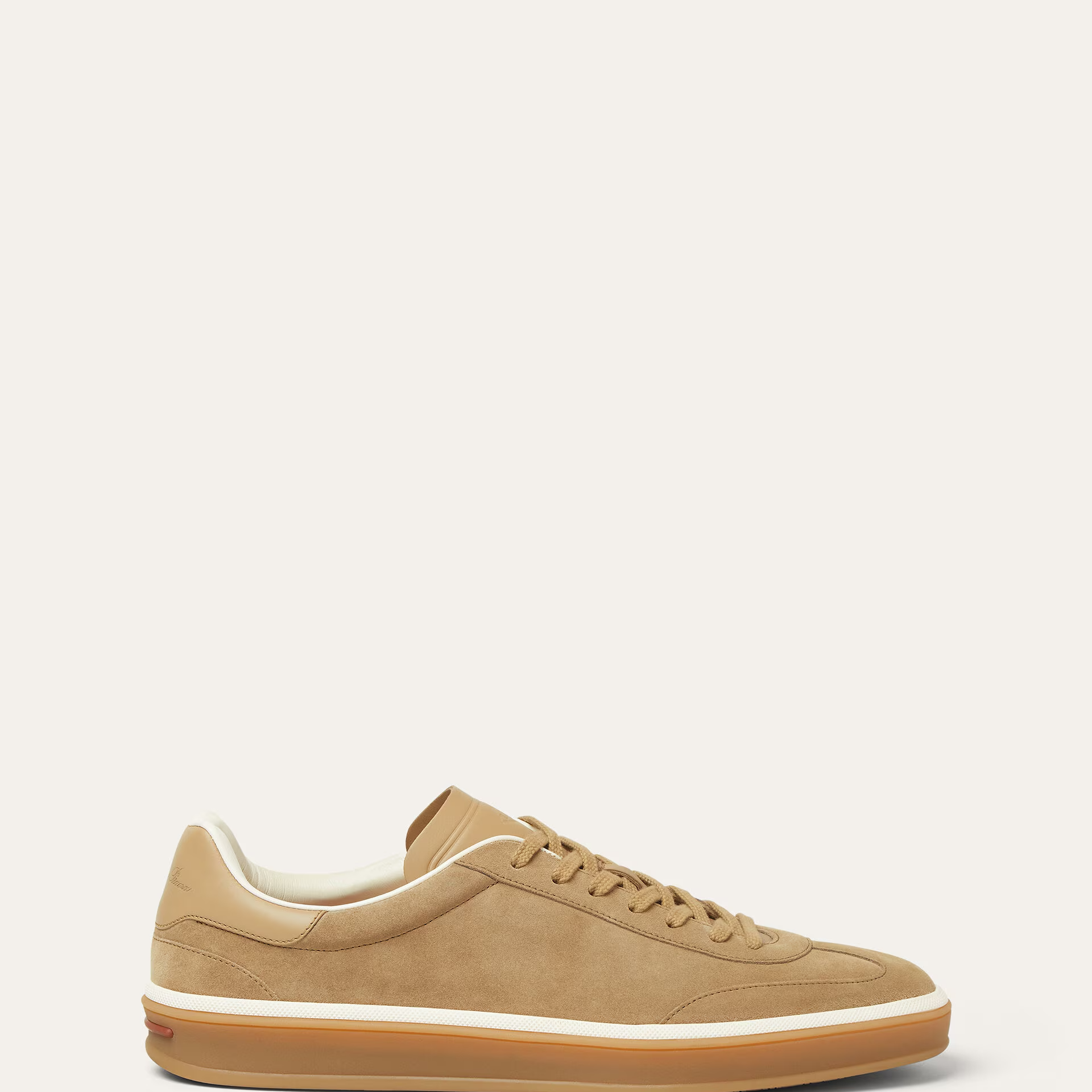 Loro Piana Tennis Walk Sneaker in Suede Calf Split