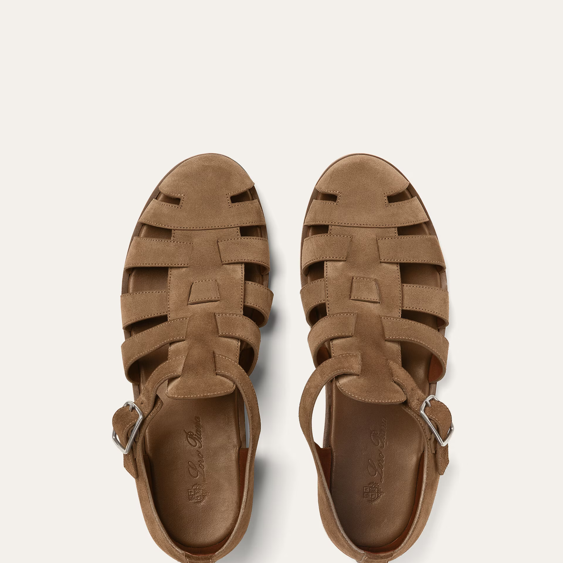 Loro Piana Maxime Walk Sandal in Ox Leather